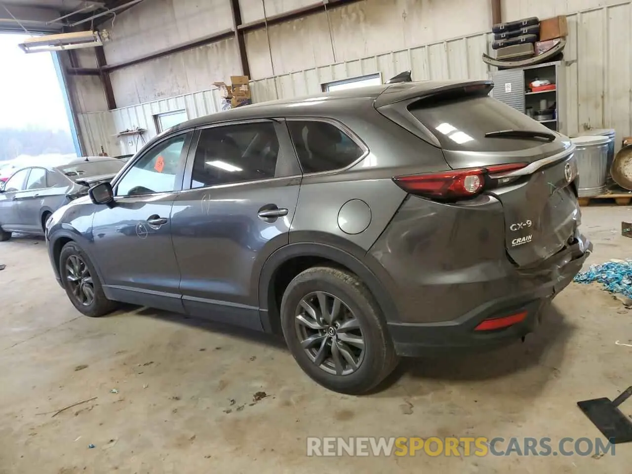 2 fotografías del automóvil dañado JM3TCABY6L0424212 MAZDA CX-9 2020