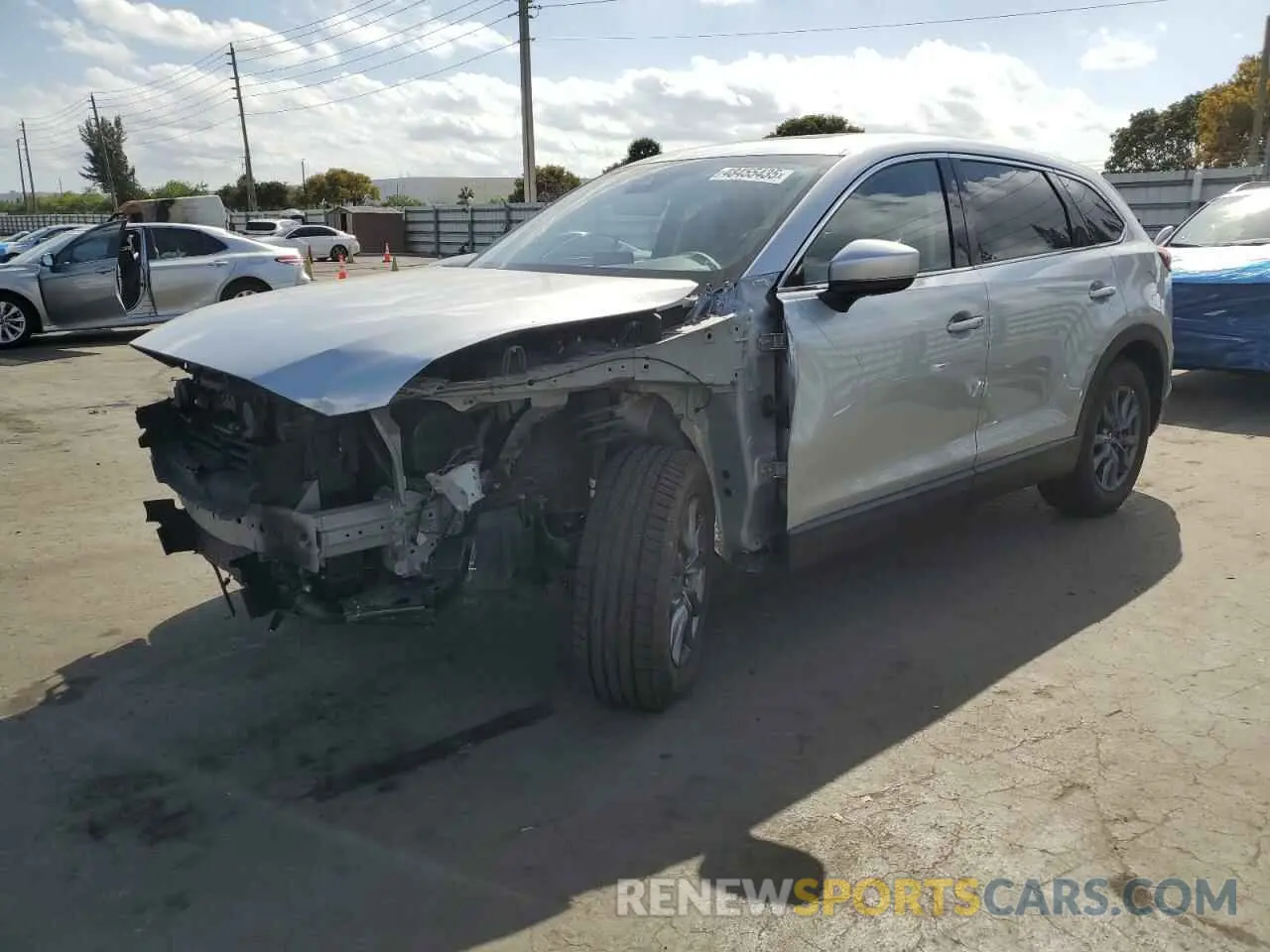 1 fotografías del automóvil dañado JM3TCACY0L0403256 MAZDA CX-9 2020