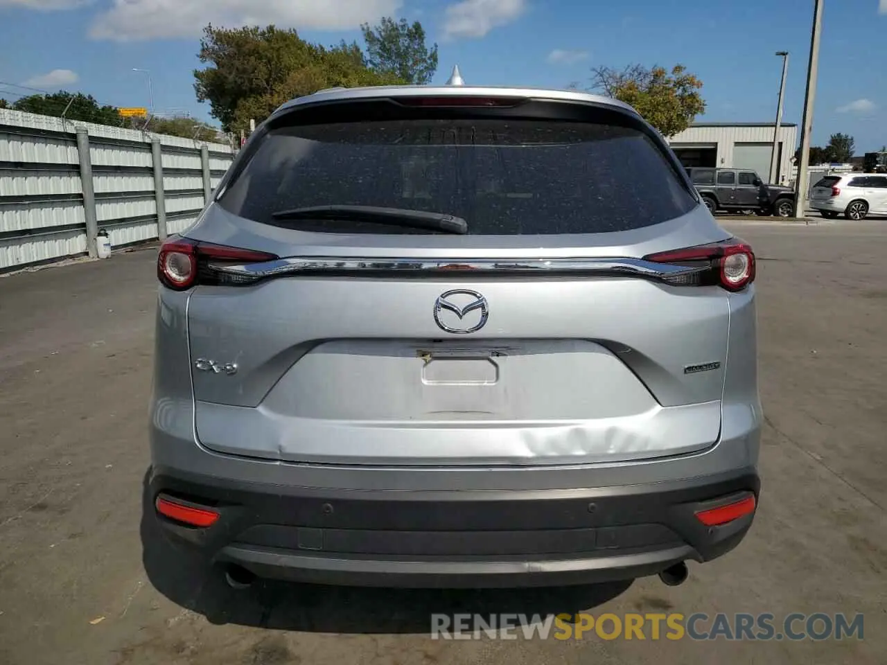 6 fotografías del automóvil dañado JM3TCACY0L0403256 MAZDA CX-9 2020