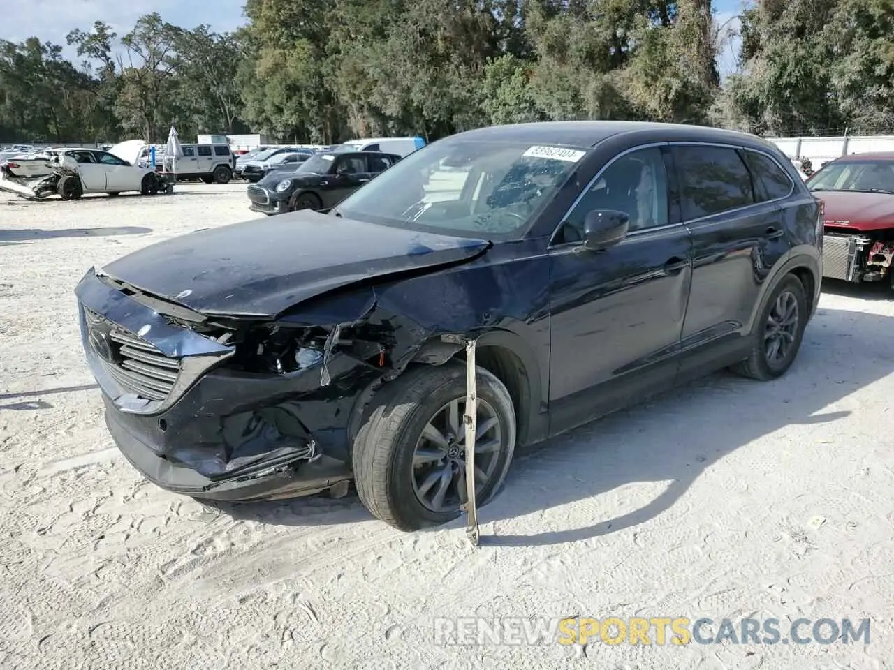 1 fotografías del automóvil dañado JM3TCACY0L0421773 MAZDA CX-9 2020