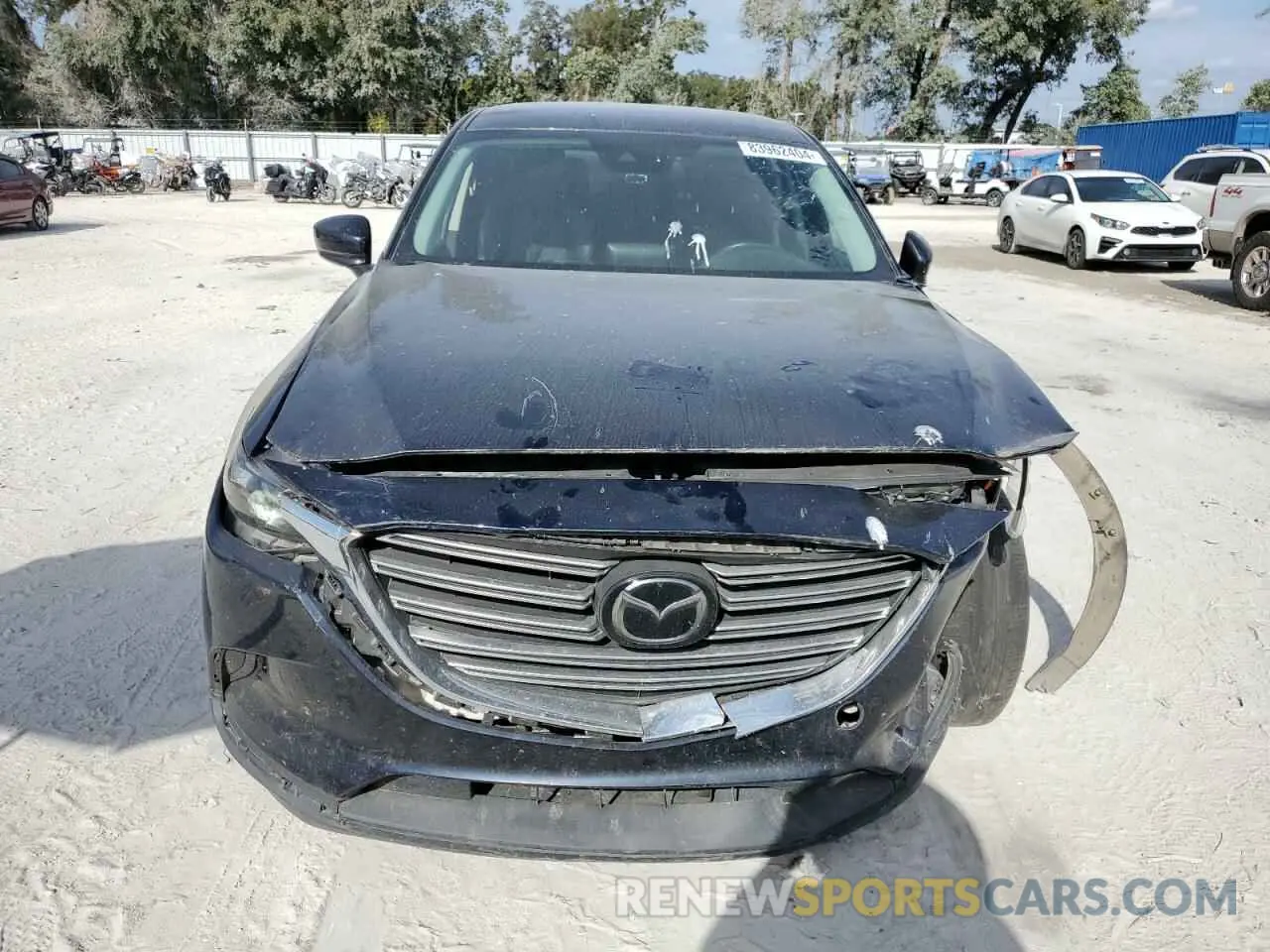 5 fotografías del automóvil dañado JM3TCACY0L0421773 MAZDA CX-9 2020