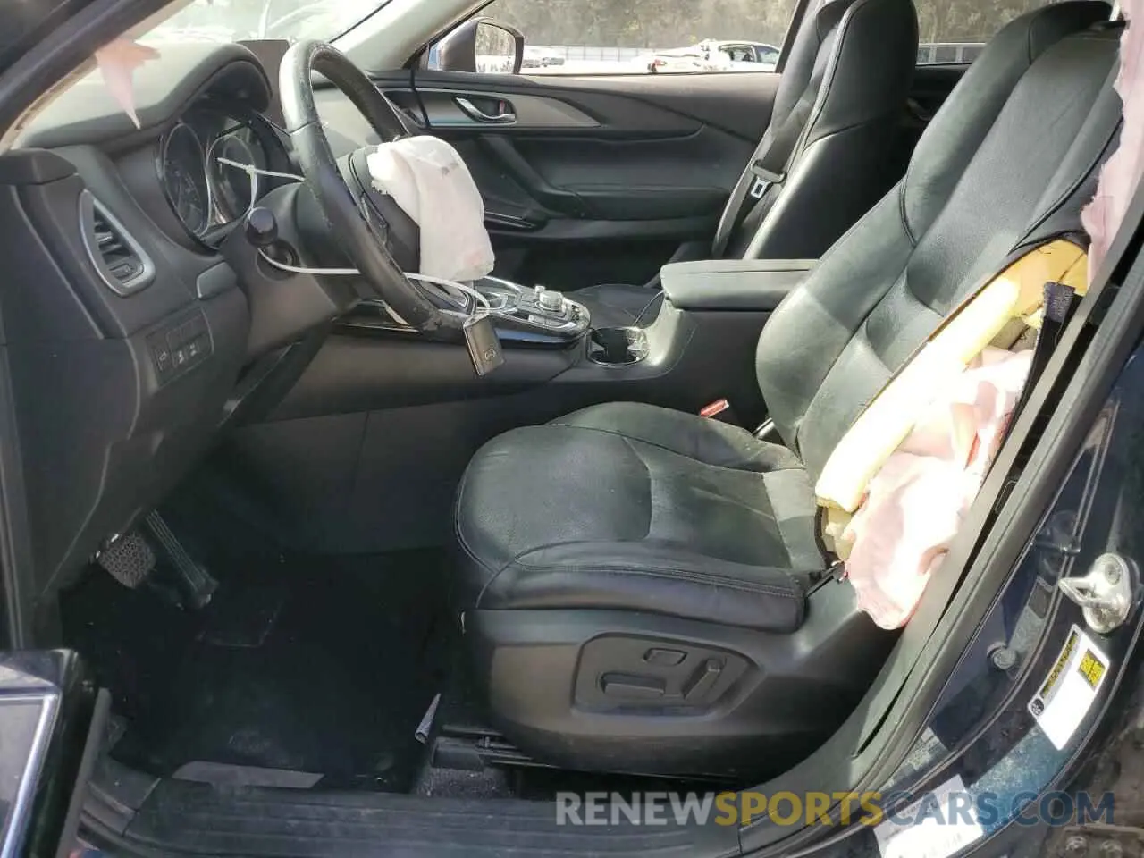 7 fotografías del automóvil dañado JM3TCACY0L0421773 MAZDA CX-9 2020