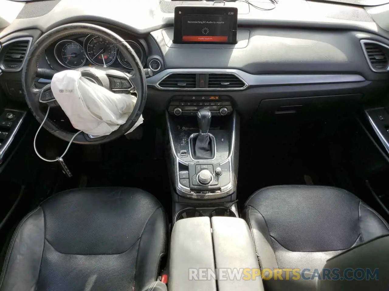 8 fotografías del automóvil dañado JM3TCACY0L0421773 MAZDA CX-9 2020