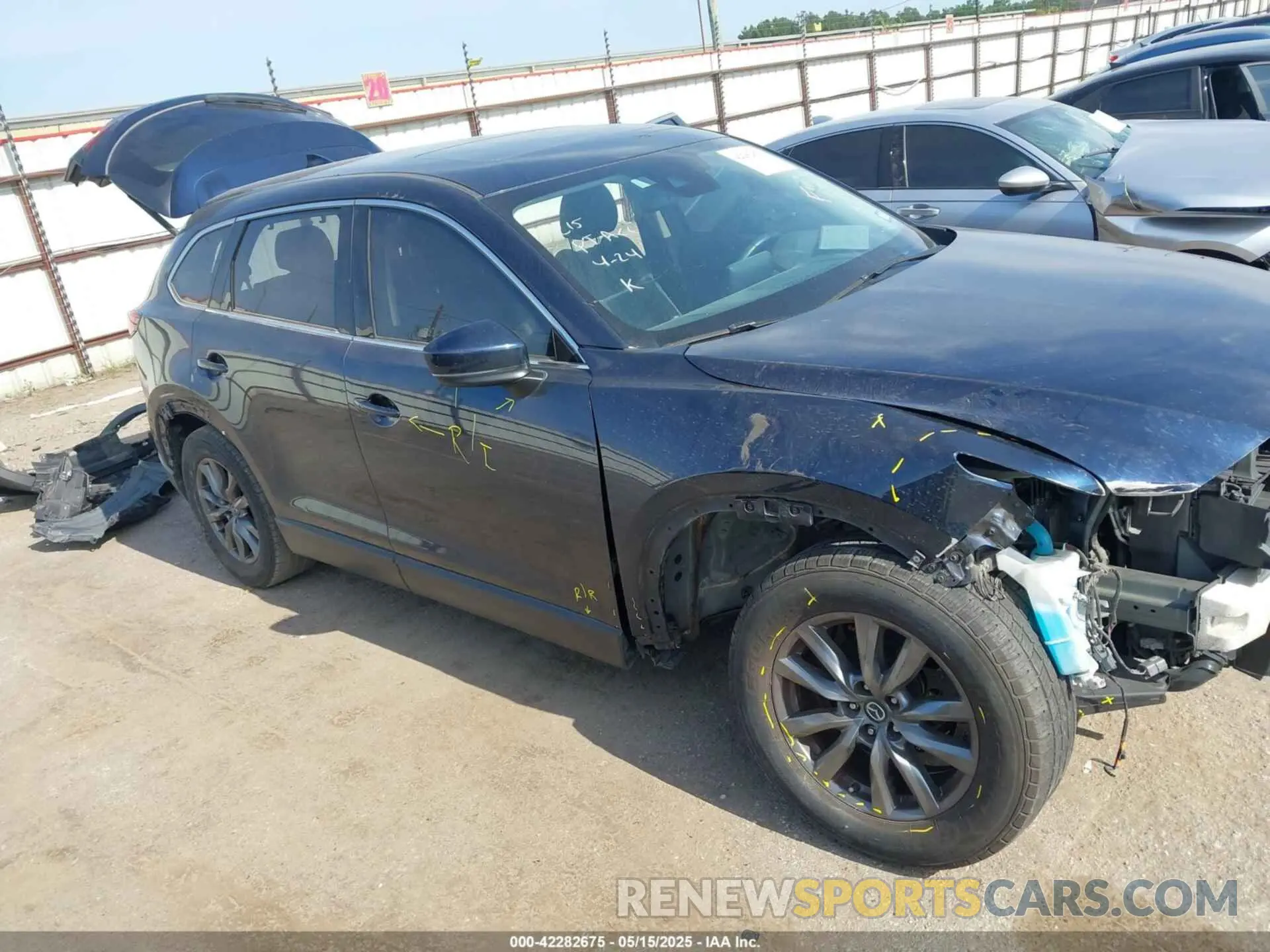 1 fotografías del automóvil dañado JM3TCACY1L0419630 MAZDA CX-9 2020