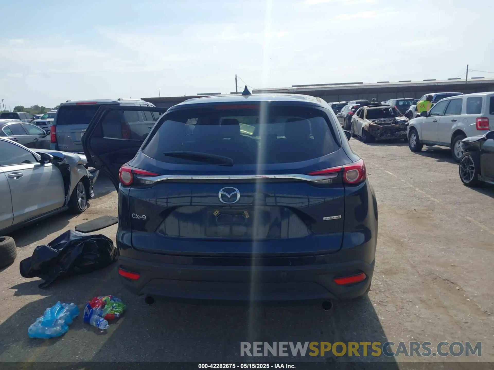17 fotografías del automóvil dañado JM3TCACY1L0419630 MAZDA CX-9 2020