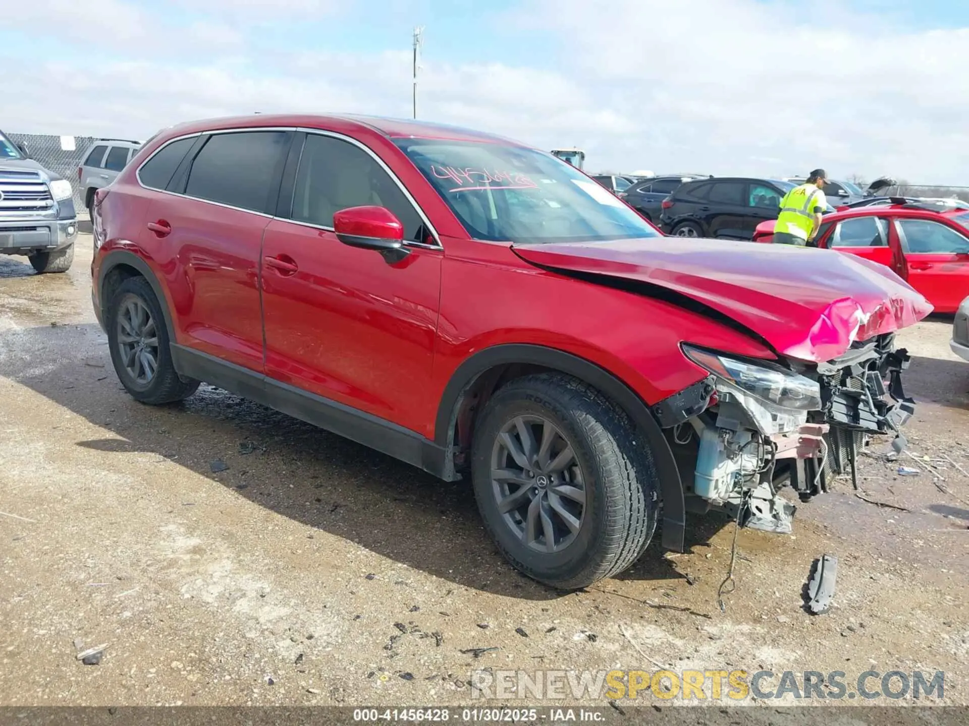1 fotografías del automóvil dañado JM3TCACY4L0410128 MAZDA CX-9 2020