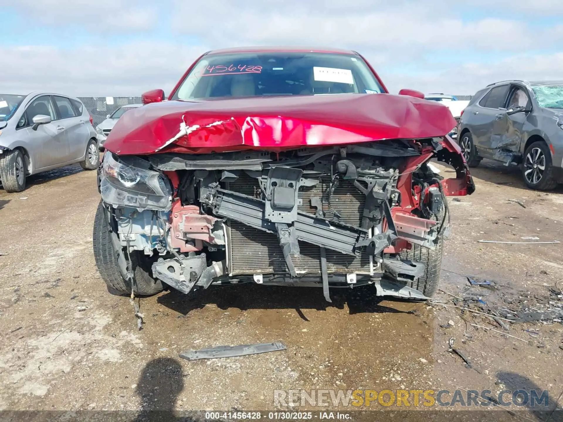 13 fotografías del automóvil dañado JM3TCACY4L0410128 MAZDA CX-9 2020