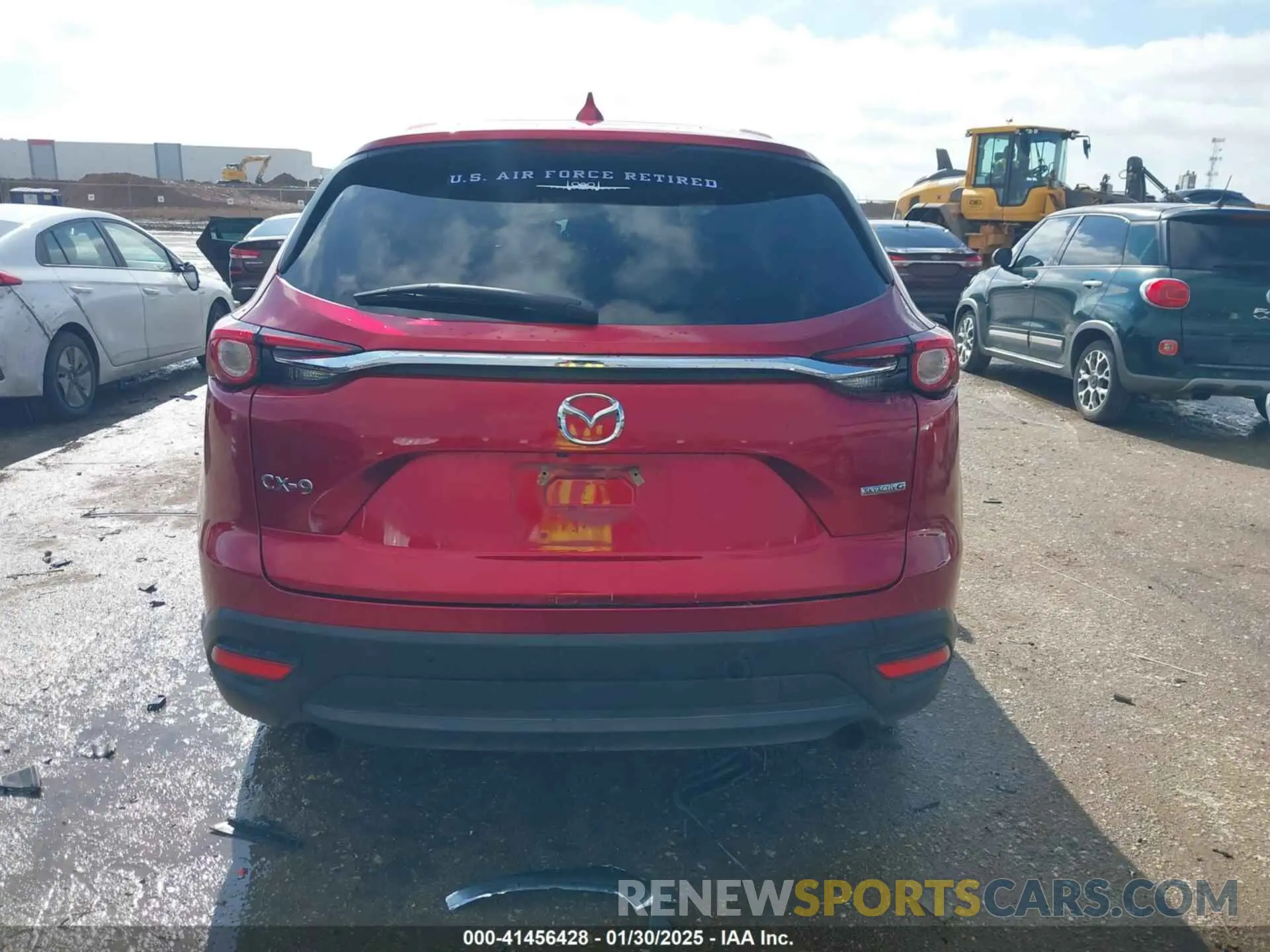 17 fotografías del automóvil dañado JM3TCACY4L0410128 MAZDA CX-9 2020