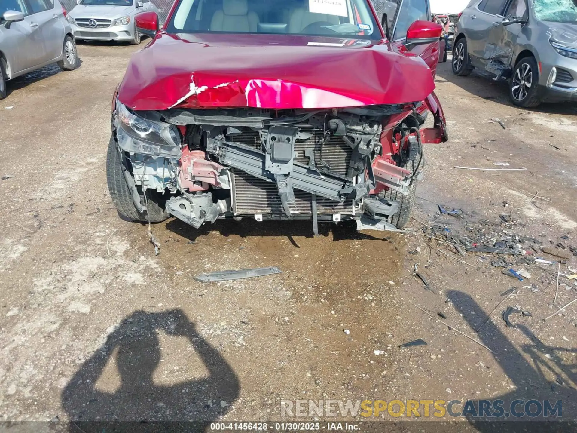 6 fotografías del automóvil dañado JM3TCACY4L0410128 MAZDA CX-9 2020