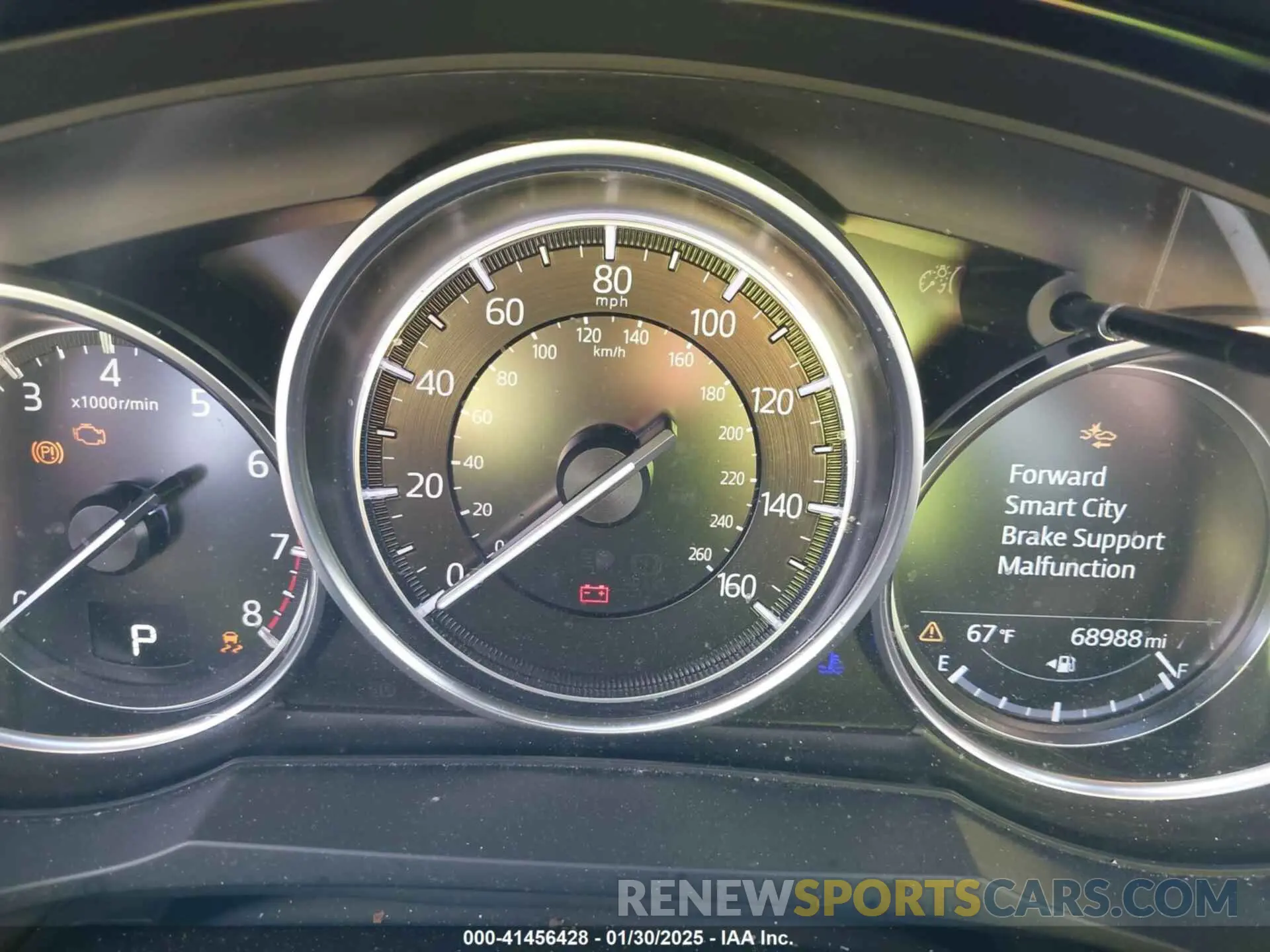 7 fotografías del automóvil dañado JM3TCACY4L0410128 MAZDA CX-9 2020
