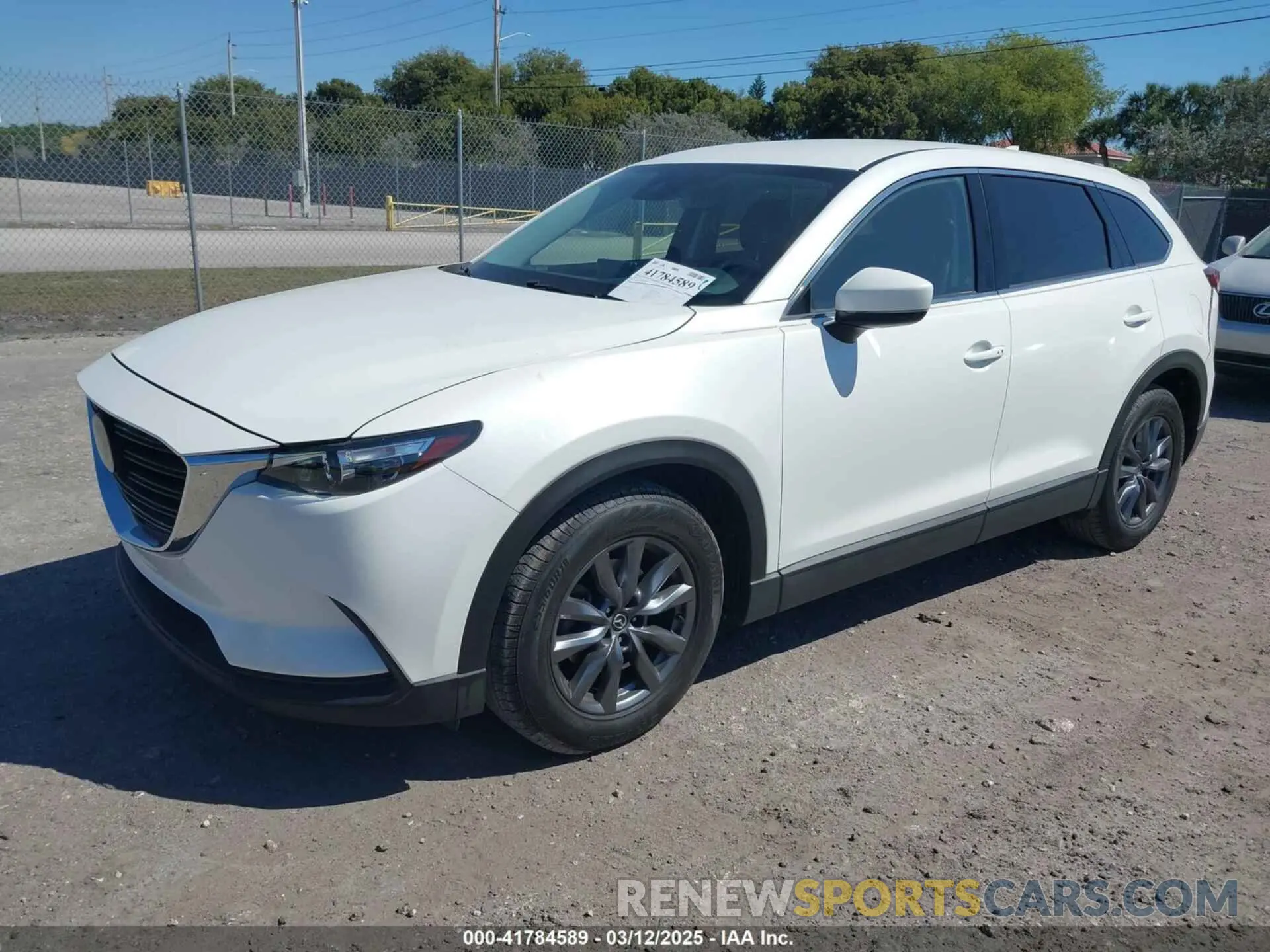 2 fotografías del automóvil dañado JM3TCACY6L0403584 MAZDA CX-9 2020