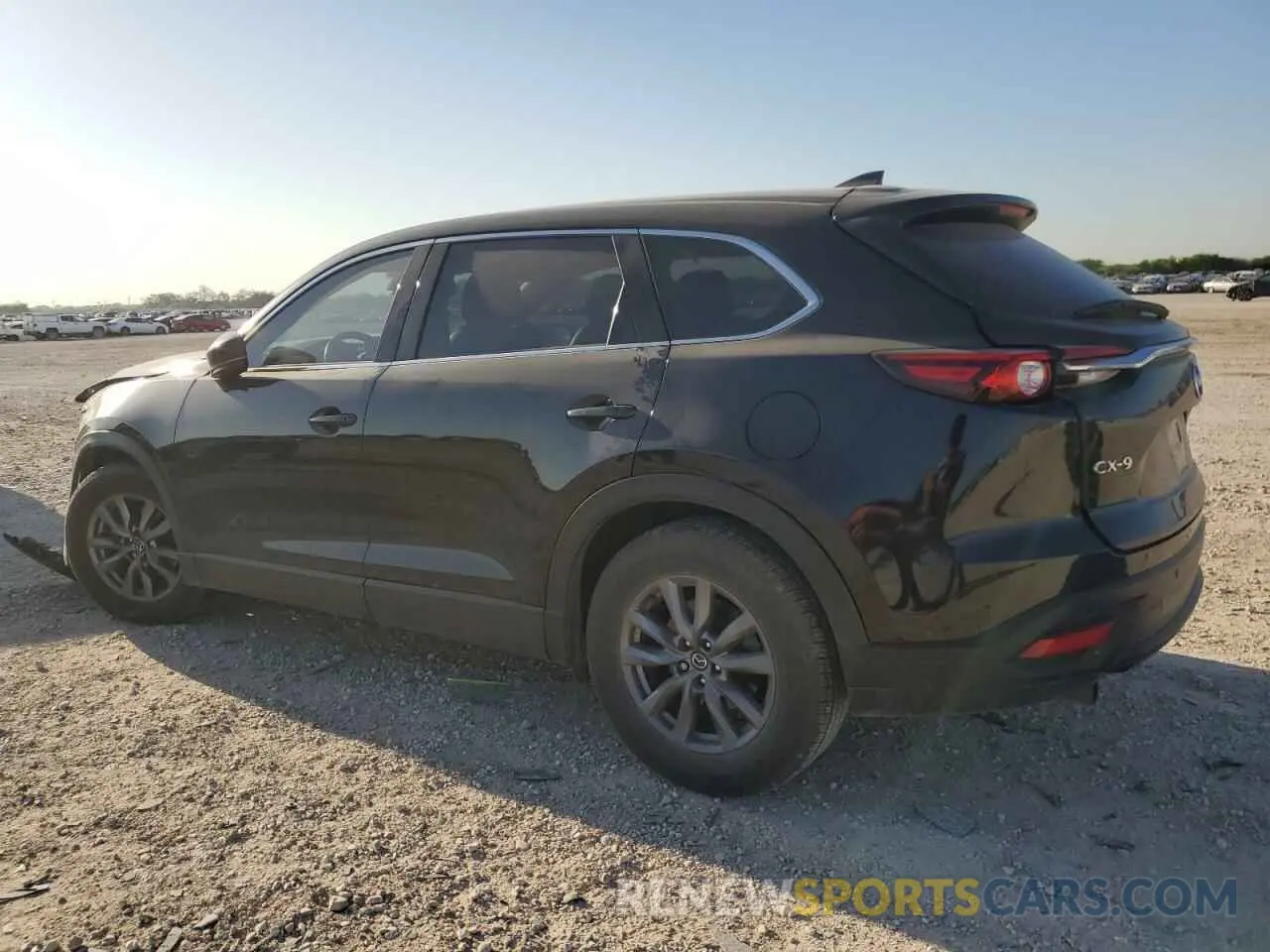 2 fotografías del automóvil dañado JM3TCACY6L0410535 MAZDA CX-9 2020