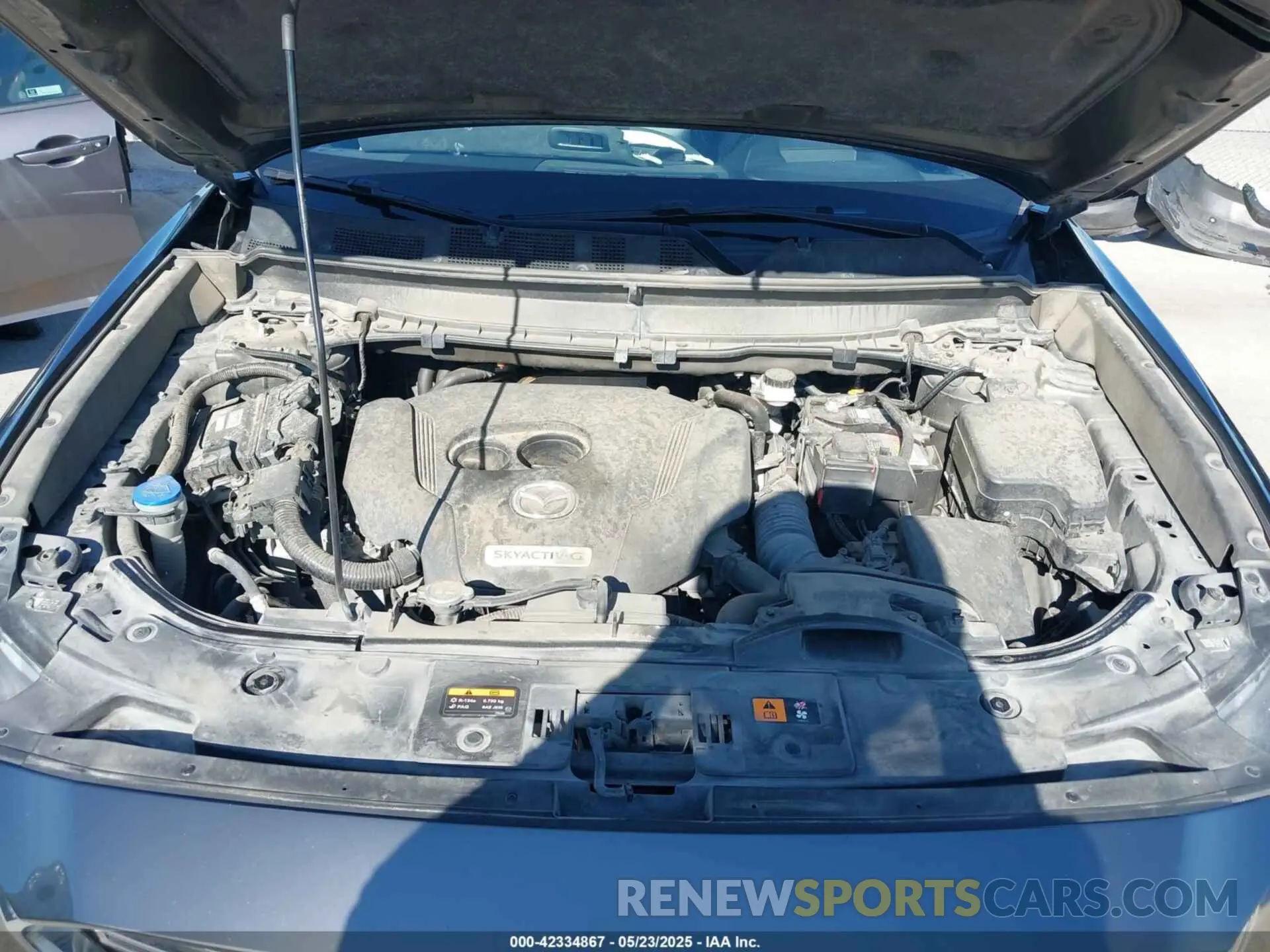 10 fotografías del automóvil dañado JM3TCADY1L0417651 MAZDA CX-9 2020