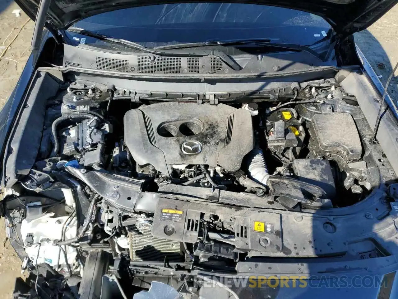 12 fotografías del automóvil dañado JM3TCBBY3L0418714 MAZDA CX-9 2020