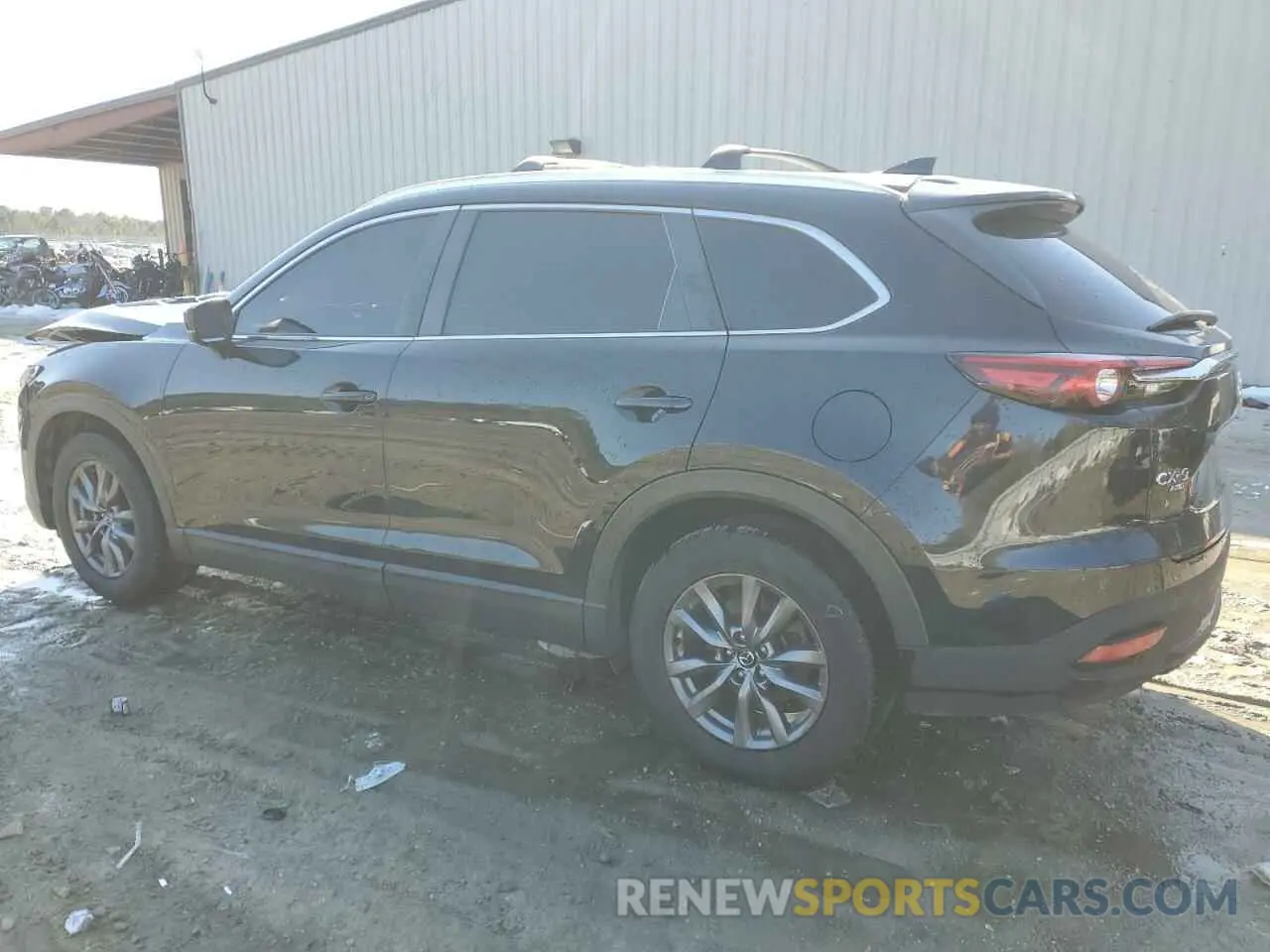 2 fotografías del automóvil dañado JM3TCBBY3L0418714 MAZDA CX-9 2020