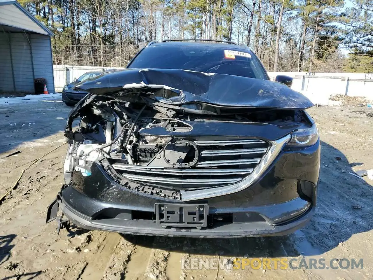 5 fotografías del automóvil dañado JM3TCBBY3L0418714 MAZDA CX-9 2020