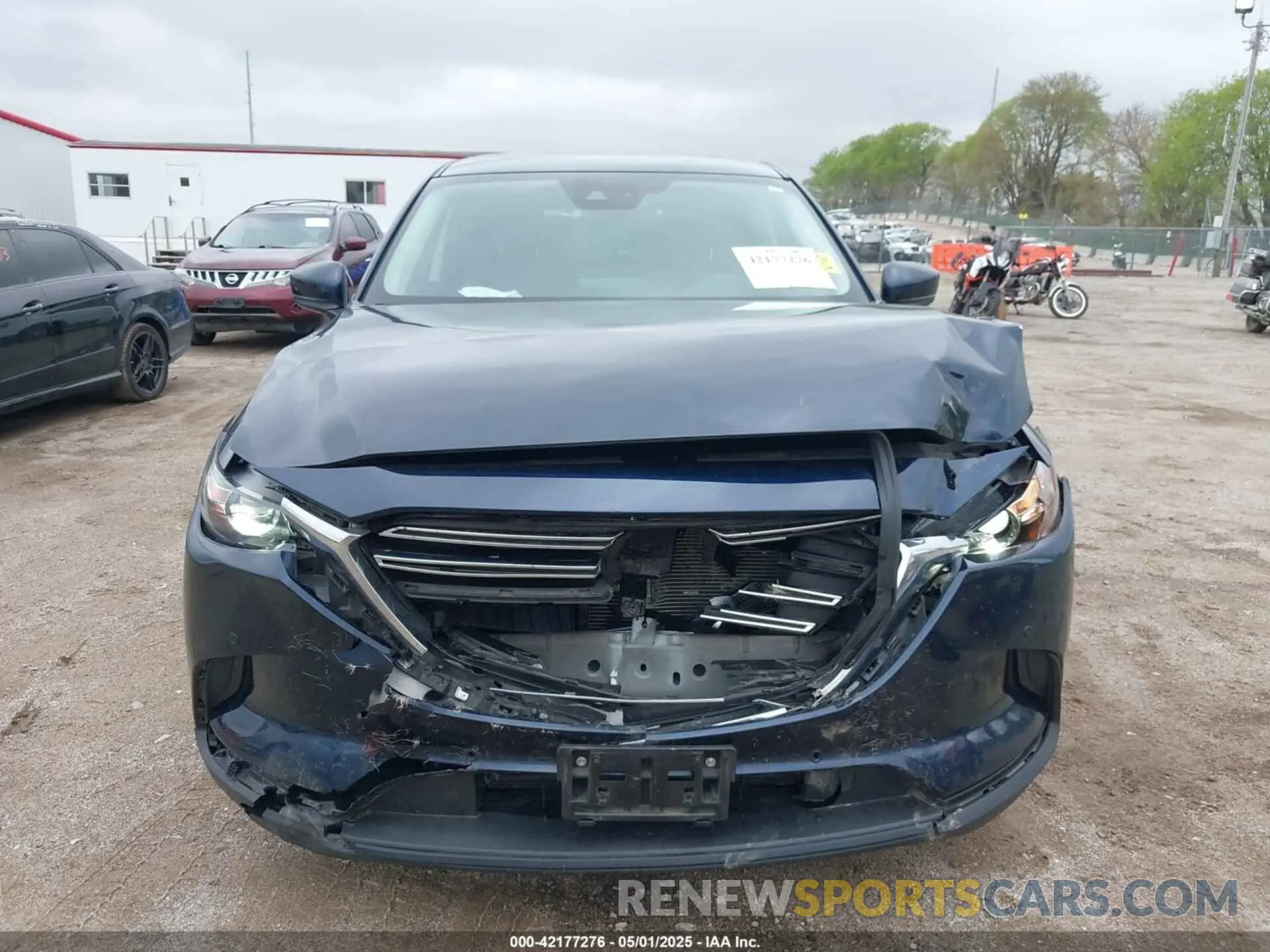13 fotografías del automóvil dañado JM3TCBCY1L0423246 MAZDA CX-9 2020