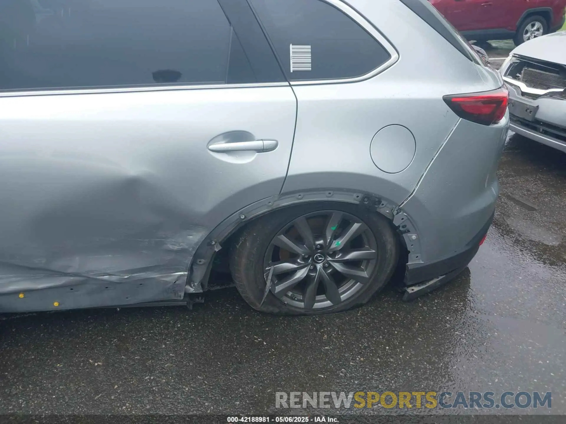 6 fotografías del automóvil dañado JM3TCBCY8L0400787 MAZDA CX-9 2020