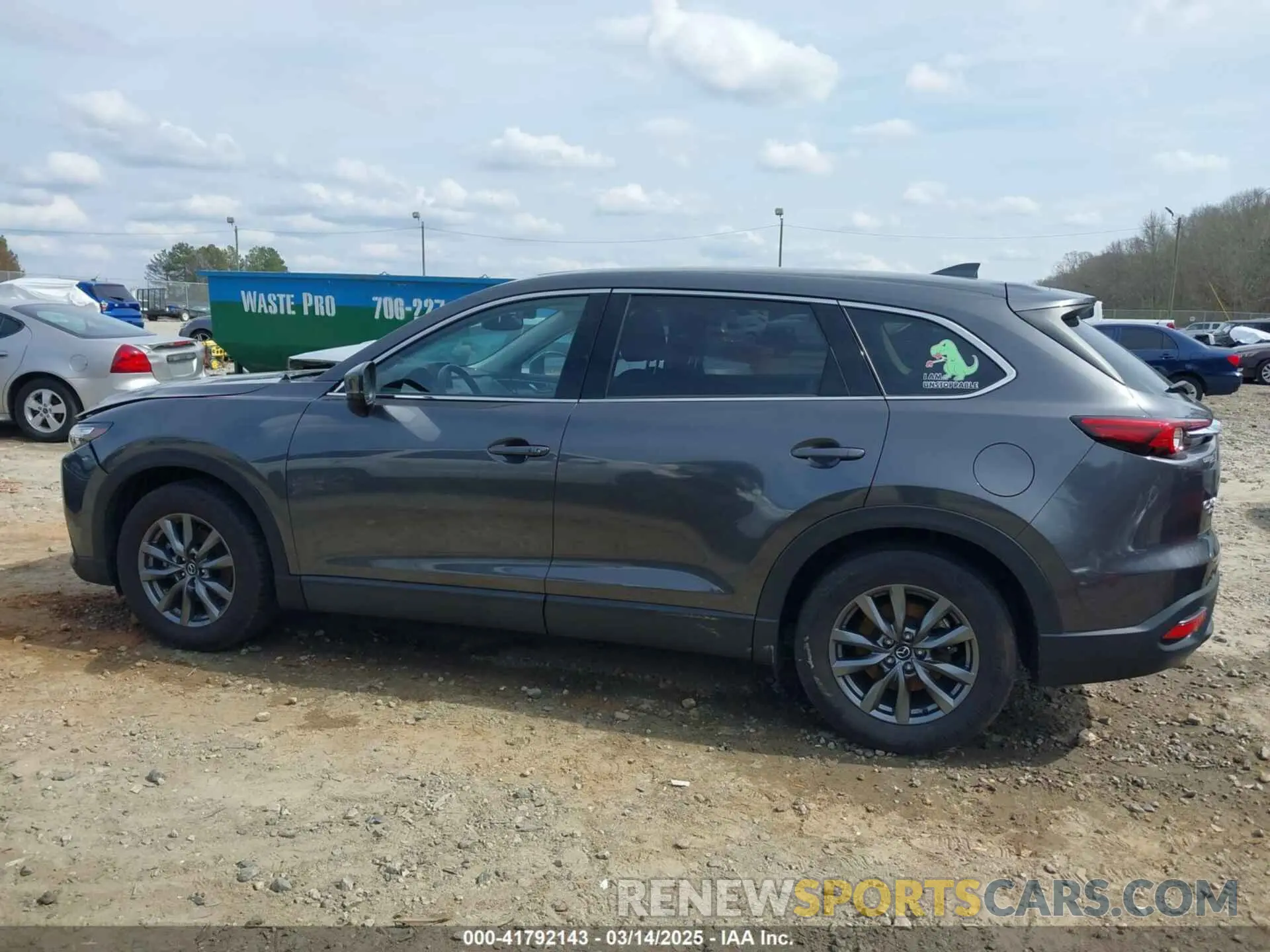 14 fotografías del automóvil dañado JM3TCBCY9L0418456 MAZDA CX-9 2020