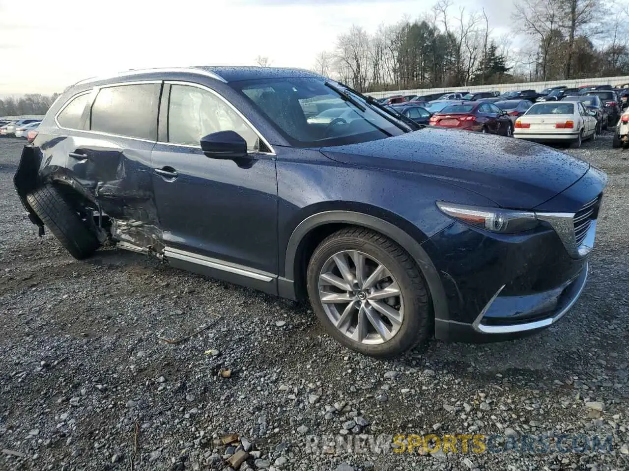 4 fotografías del automóvil dañado JM3TCBDY3L0402493 MAZDA CX-9 2020