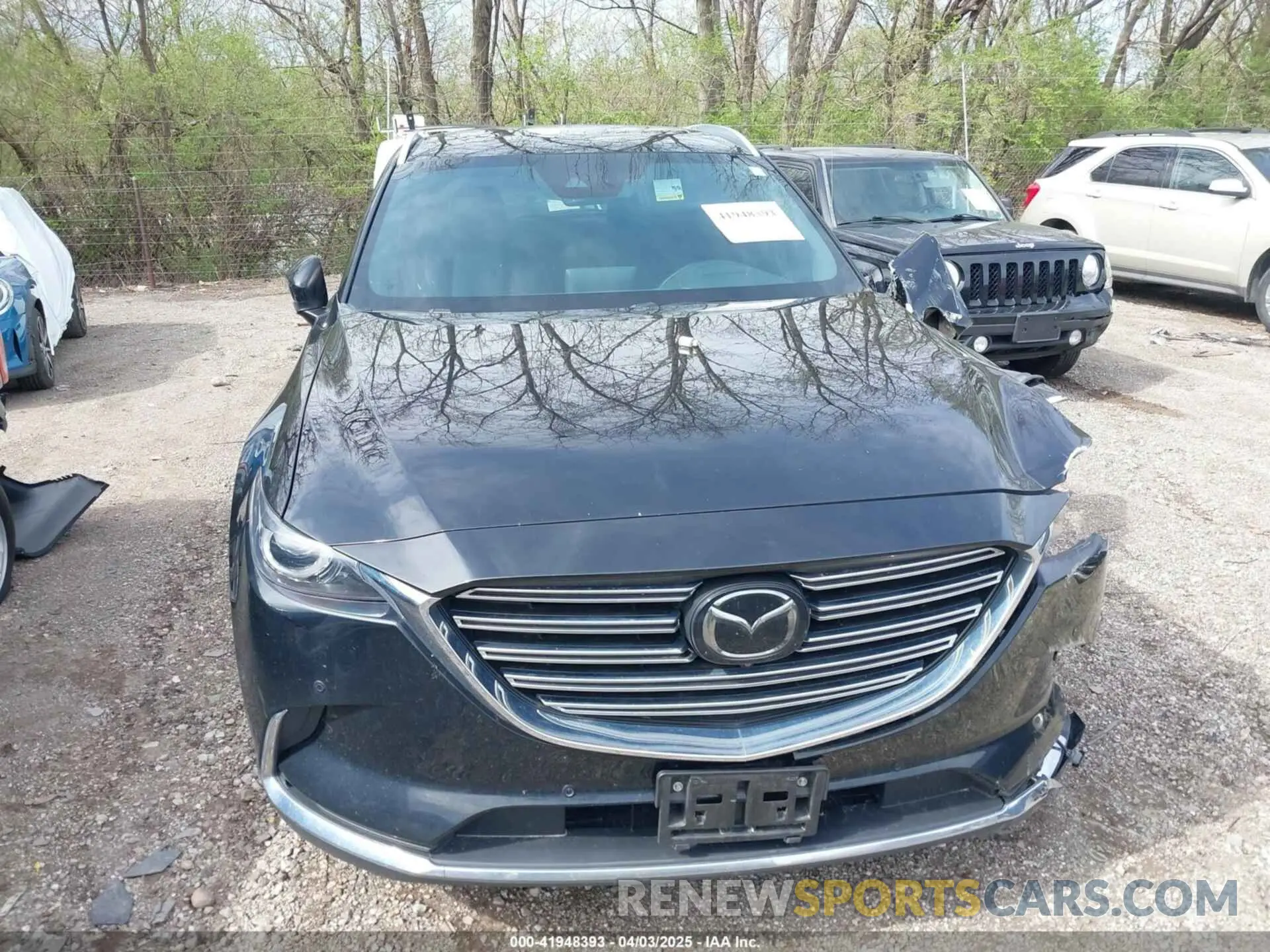 12 fotografías del automóvil dañado JM3TCBDY3L0419049 MAZDA CX-9 2020