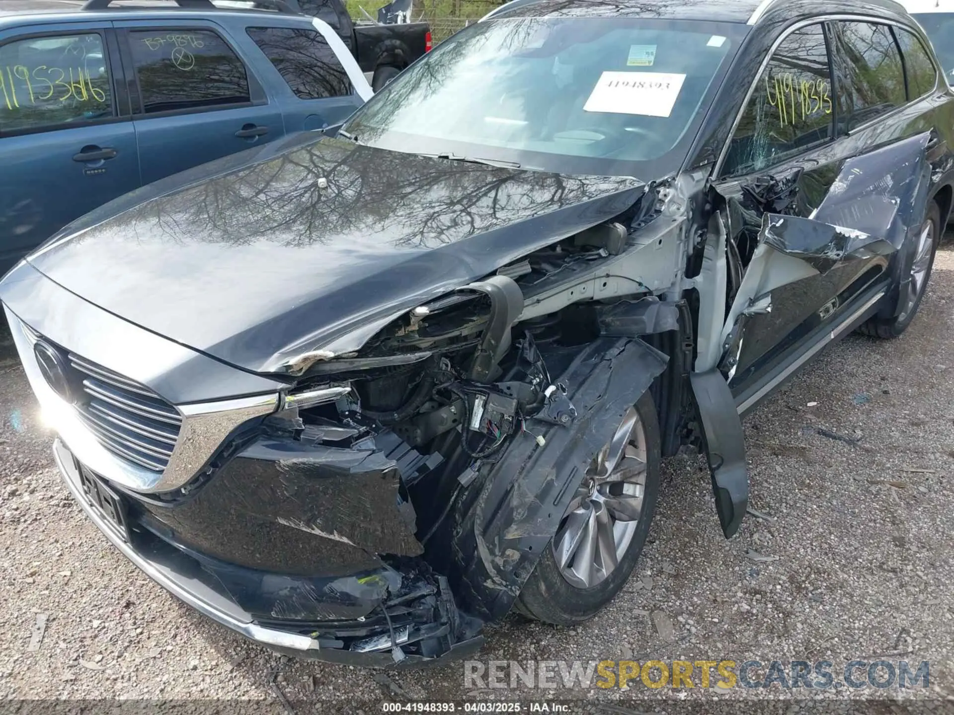 6 fotografías del automóvil dañado JM3TCBDY3L0419049 MAZDA CX-9 2020