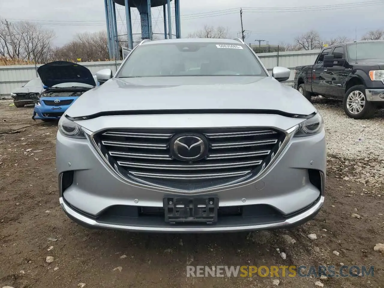 5 fotografías del automóvil dañado JM3TCBDY3L0423537 MAZDA CX-9 2020