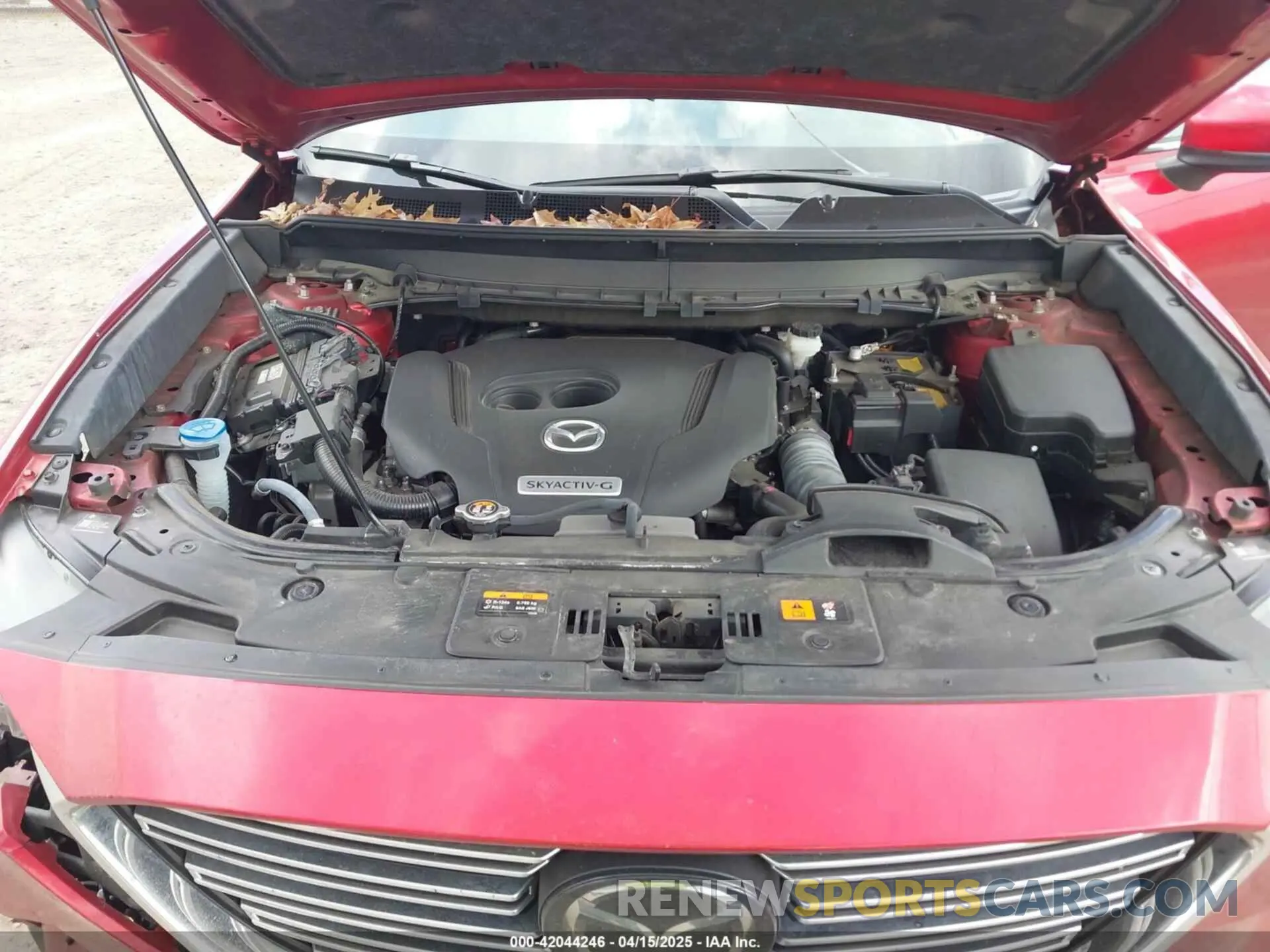 10 fotografías del automóvil dañado JM3TCBDY3L0424414 MAZDA CX-9 2020