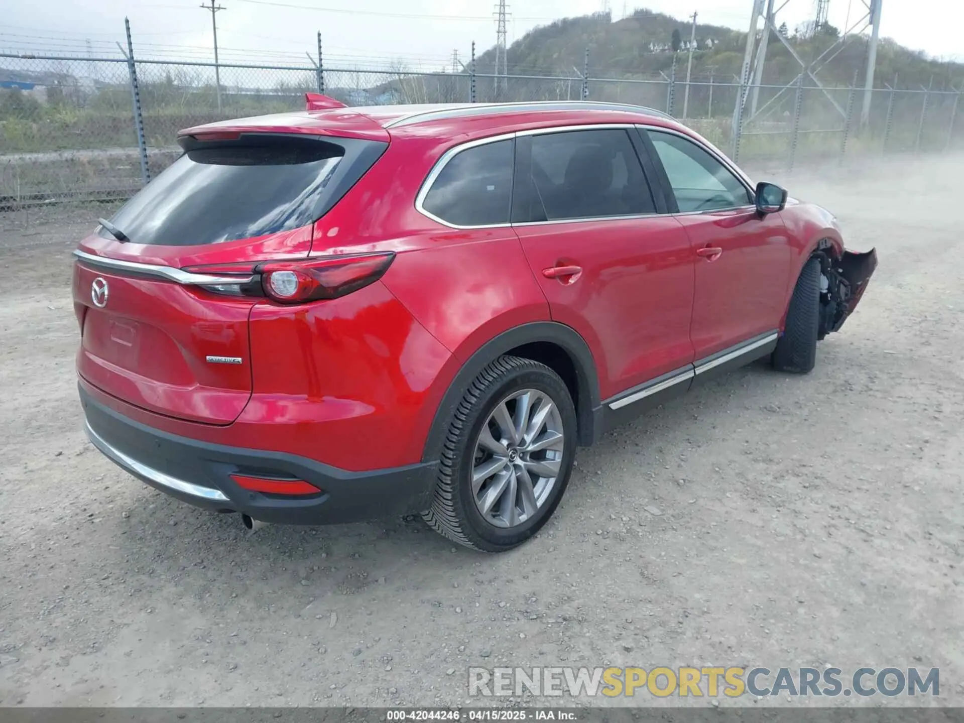 4 fotografías del automóvil dañado JM3TCBDY3L0424414 MAZDA CX-9 2020