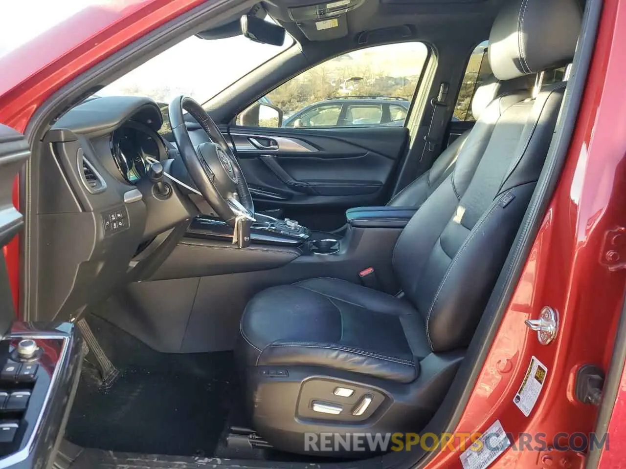 7 fotografías del automóvil dañado JM3TCBDY4L0402230 MAZDA CX-9 2020