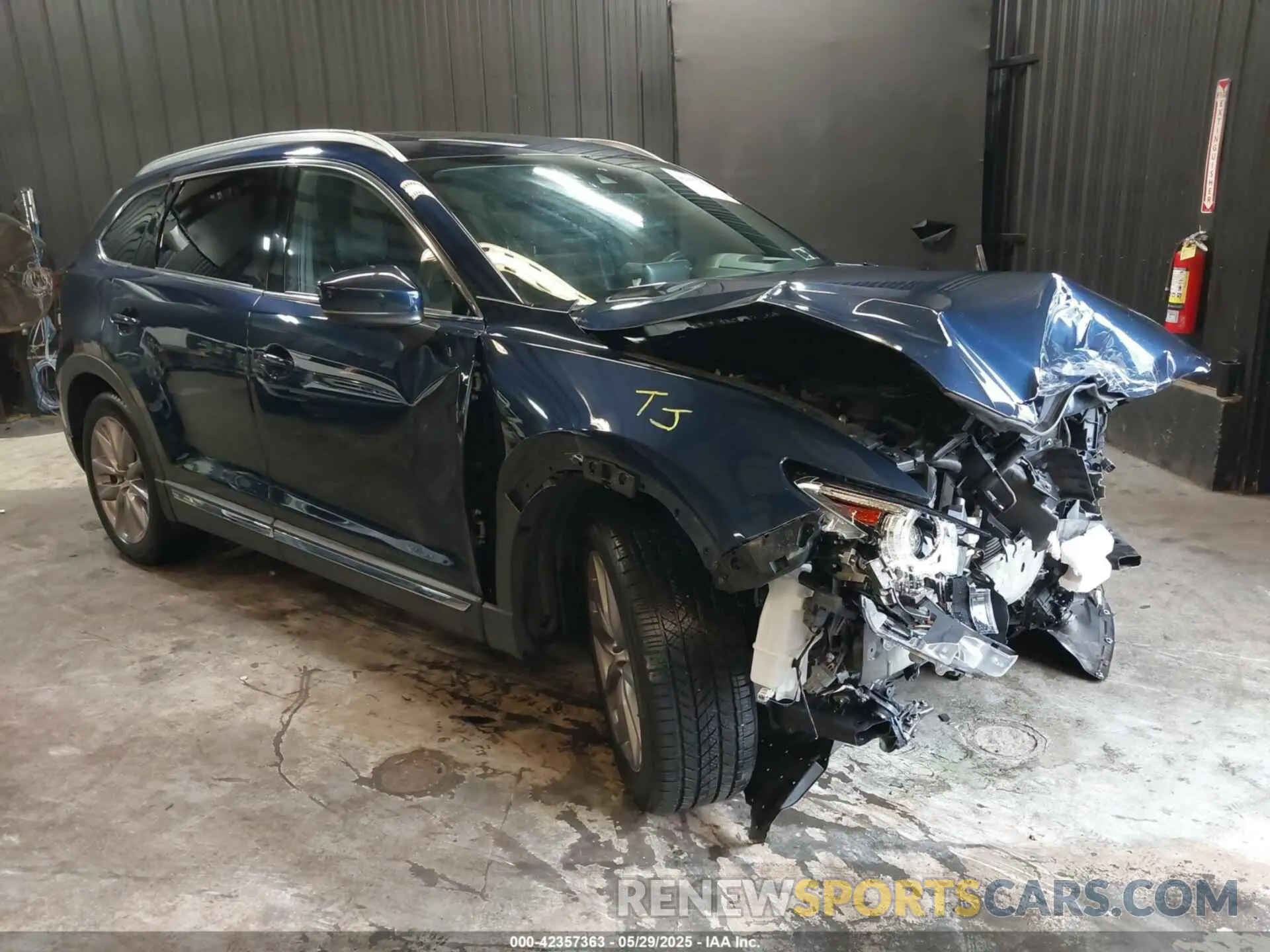 1 fotografías del automóvil dañado JM3TCBDY4L0403376 MAZDA CX-9 2020