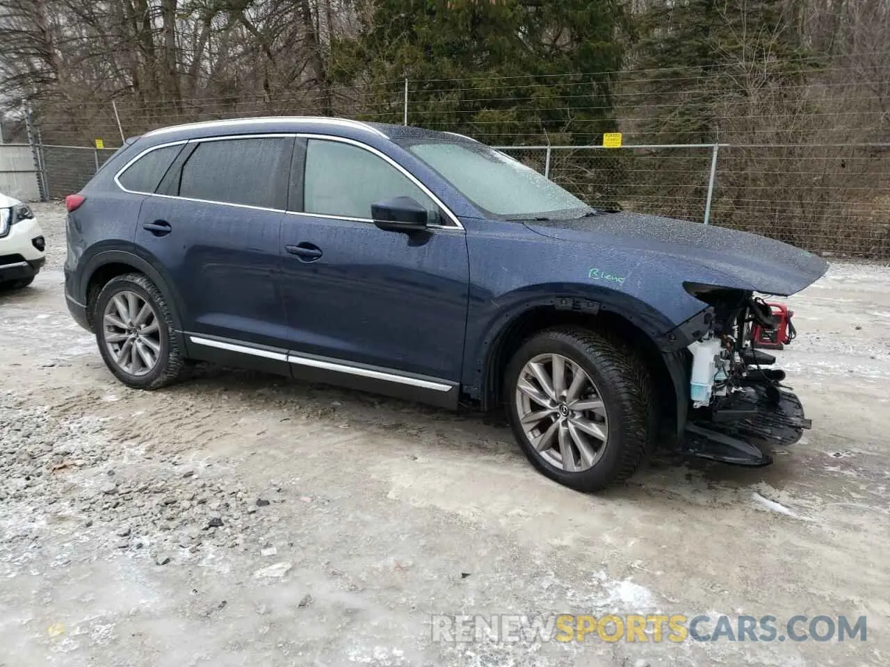 4 fotografías del automóvil dañado JM3TCBDY4L0415284 MAZDA CX-9 2020