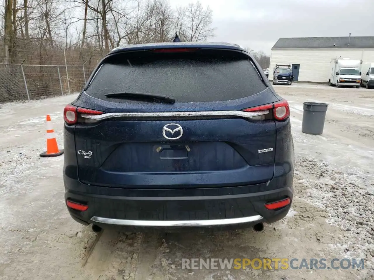 6 fotografías del automóvil dañado JM3TCBDY4L0415284 MAZDA CX-9 2020