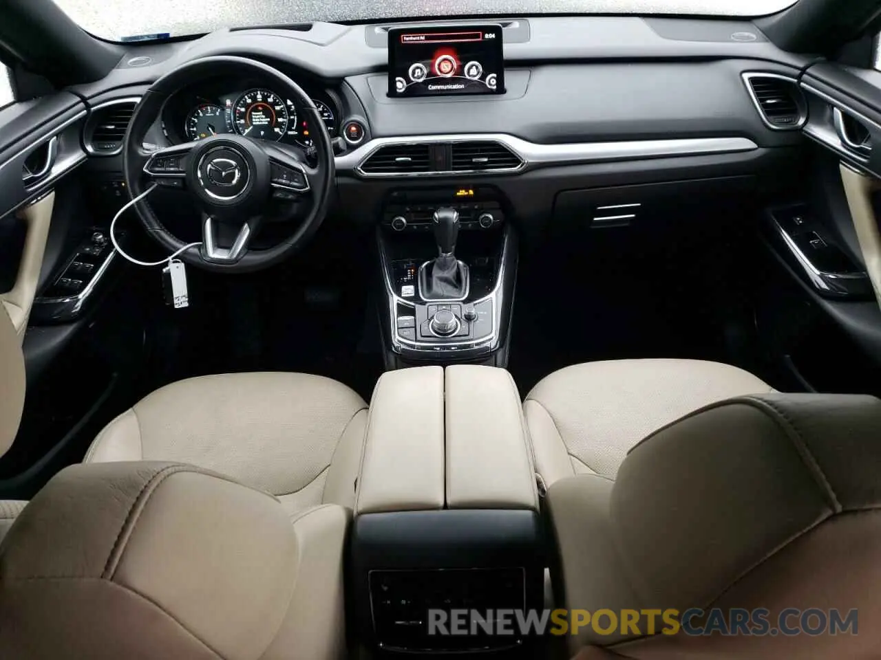 8 fotografías del automóvil dañado JM3TCBDY4L0415284 MAZDA CX-9 2020