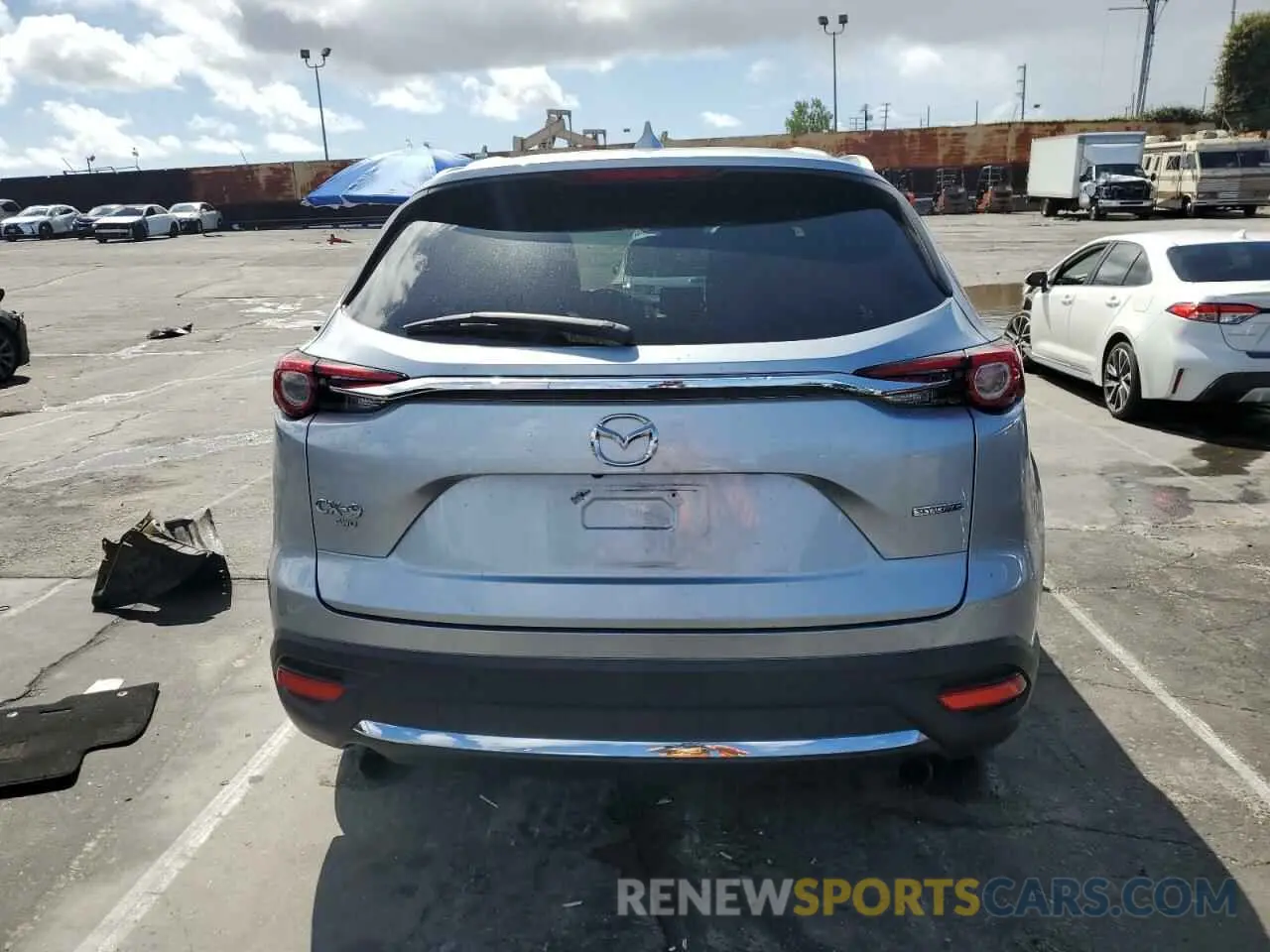 6 fotografías del automóvil dañado JM3TCBDY4L0415768 MAZDA CX-9 2020