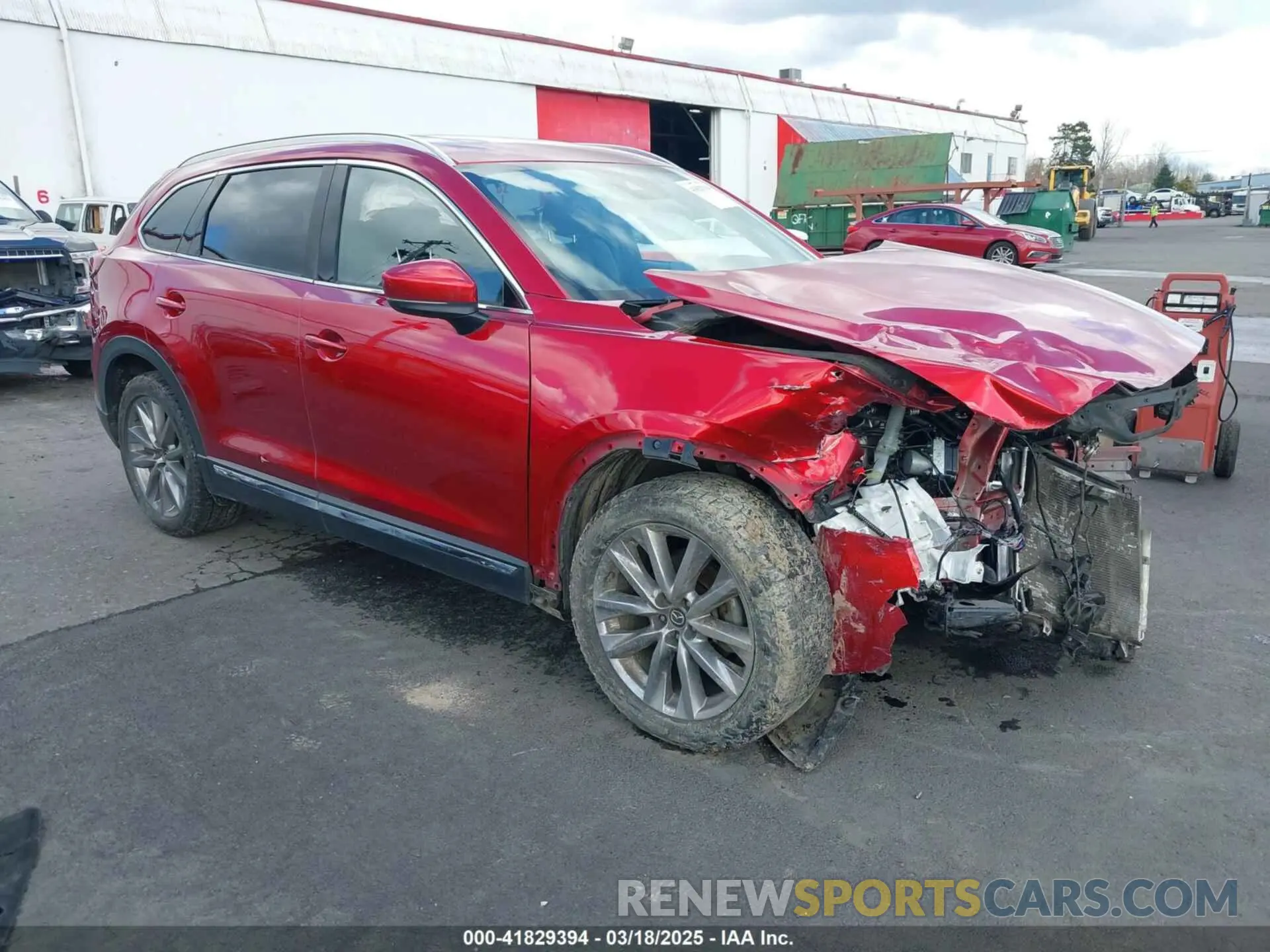 1 fotografías del automóvil dañado JM3TCBDY4L0423563 MAZDA CX-9 2020