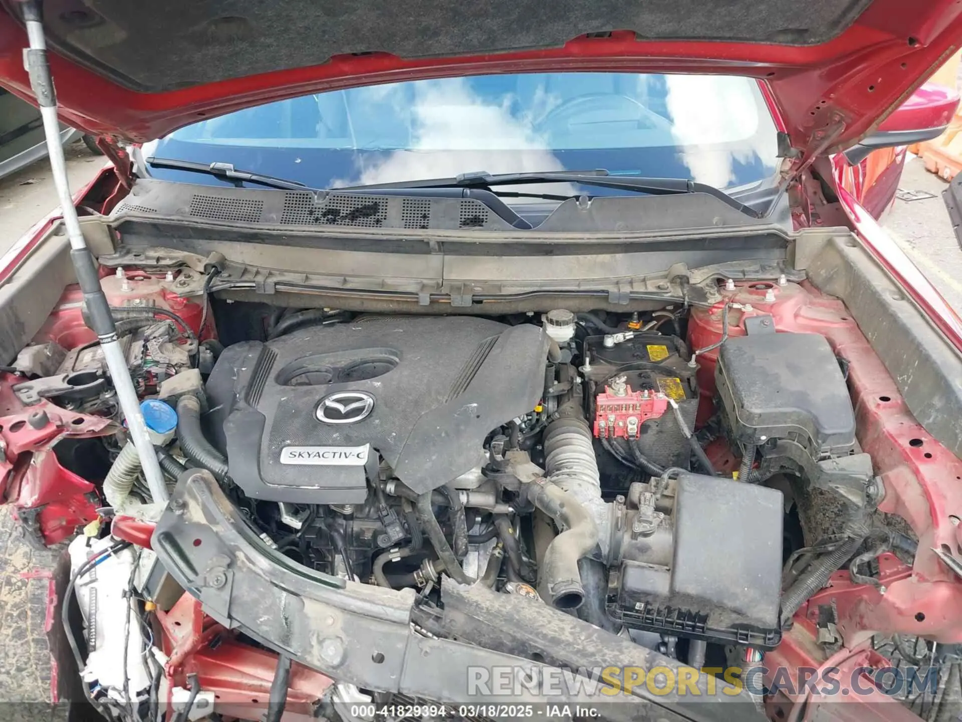 10 fotografías del automóvil dañado JM3TCBDY4L0423563 MAZDA CX-9 2020