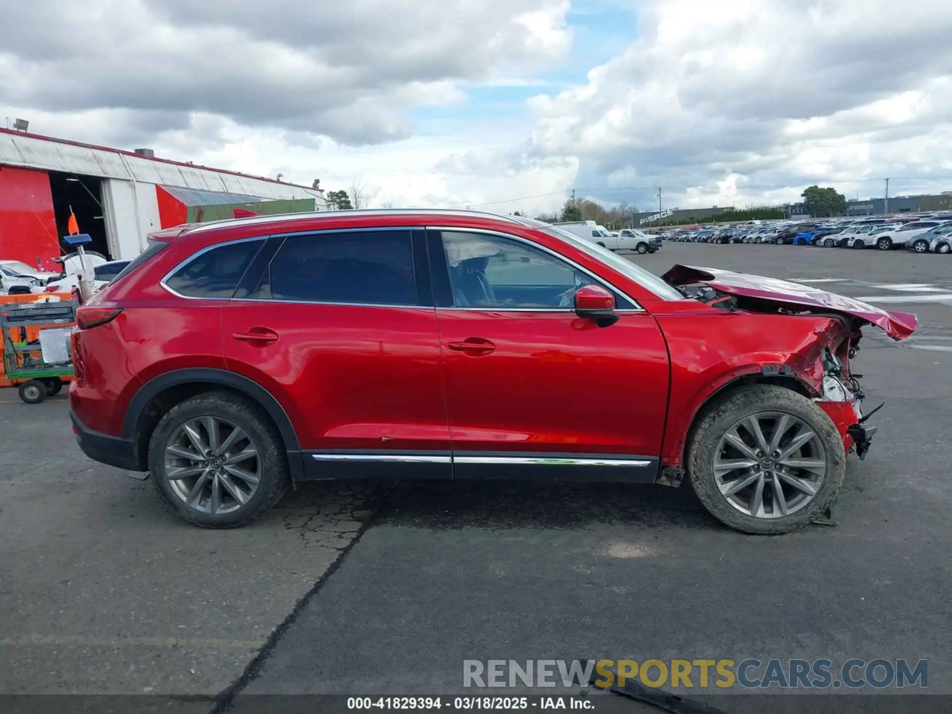 14 fotografías del automóvil dañado JM3TCBDY4L0423563 MAZDA CX-9 2020