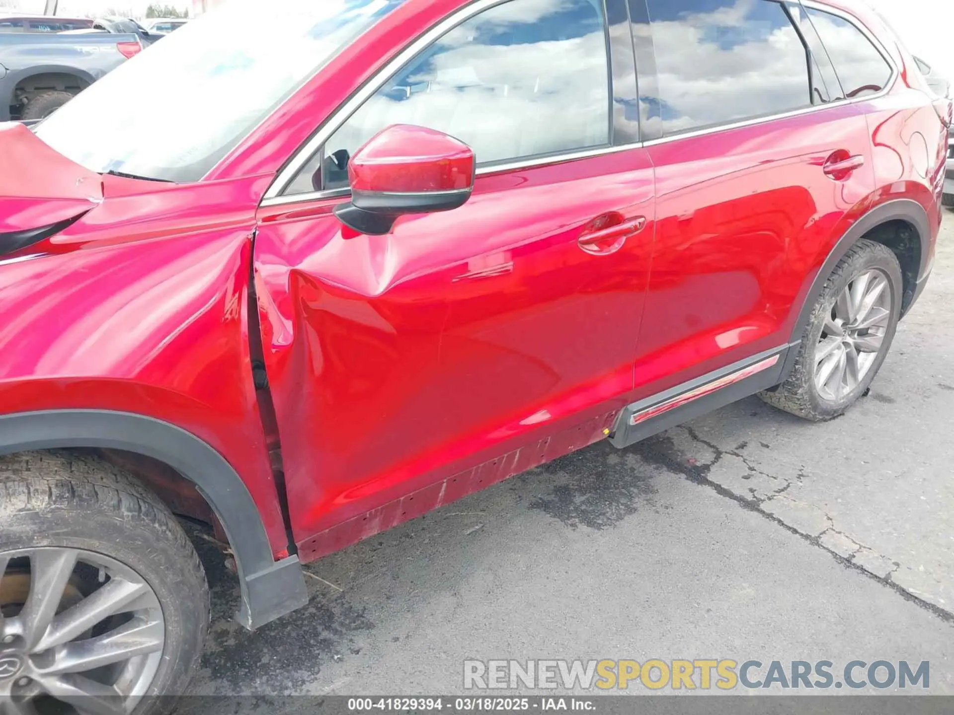 19 fotografías del automóvil dañado JM3TCBDY4L0423563 MAZDA CX-9 2020