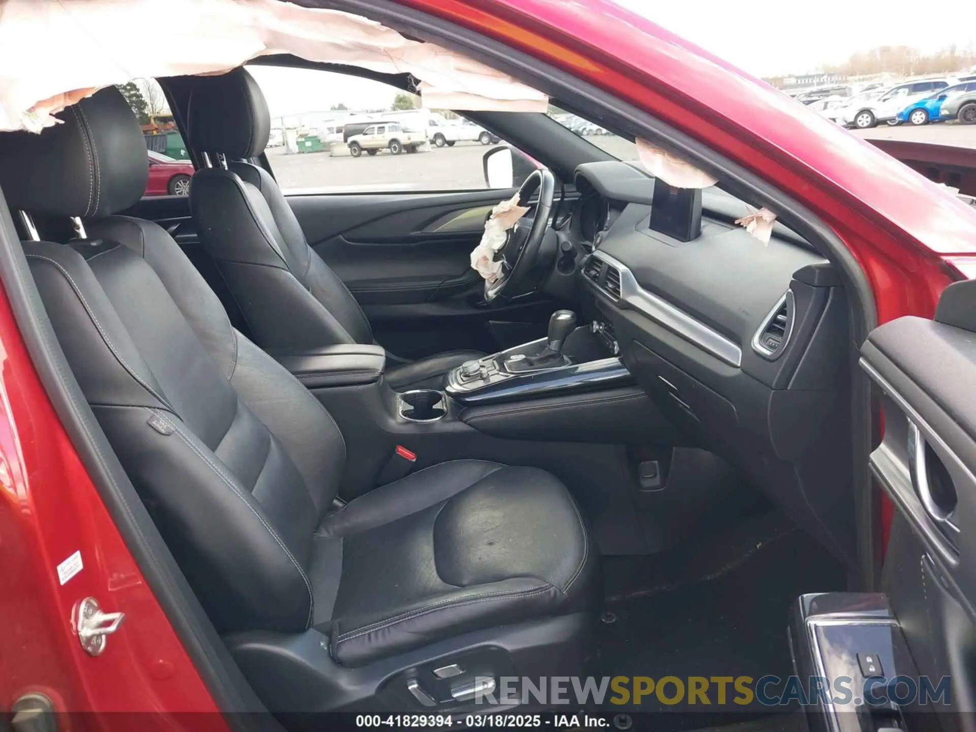 5 fotografías del automóvil dañado JM3TCBDY4L0423563 MAZDA CX-9 2020