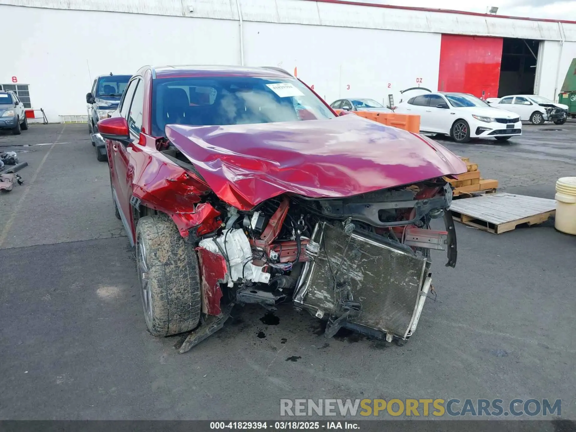 6 fotografías del automóvil dañado JM3TCBDY4L0423563 MAZDA CX-9 2020