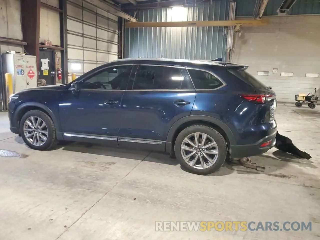 2 fotografías del automóvil dañado JM3TCBDY5L0422986 MAZDA CX-9 2020