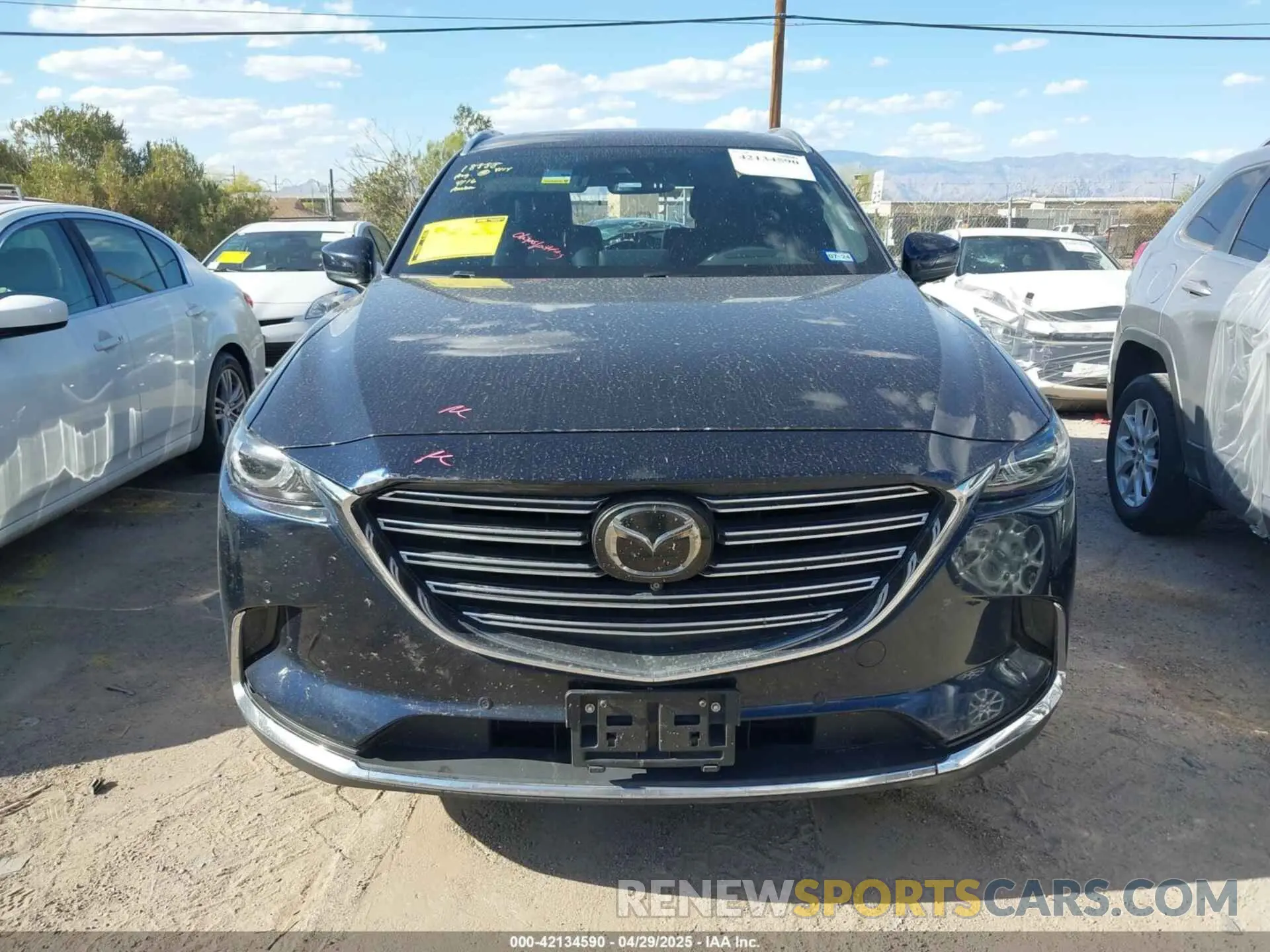 12 fotografías del automóvil dañado JM3TCBDY8L0423632 MAZDA CX-9 2020