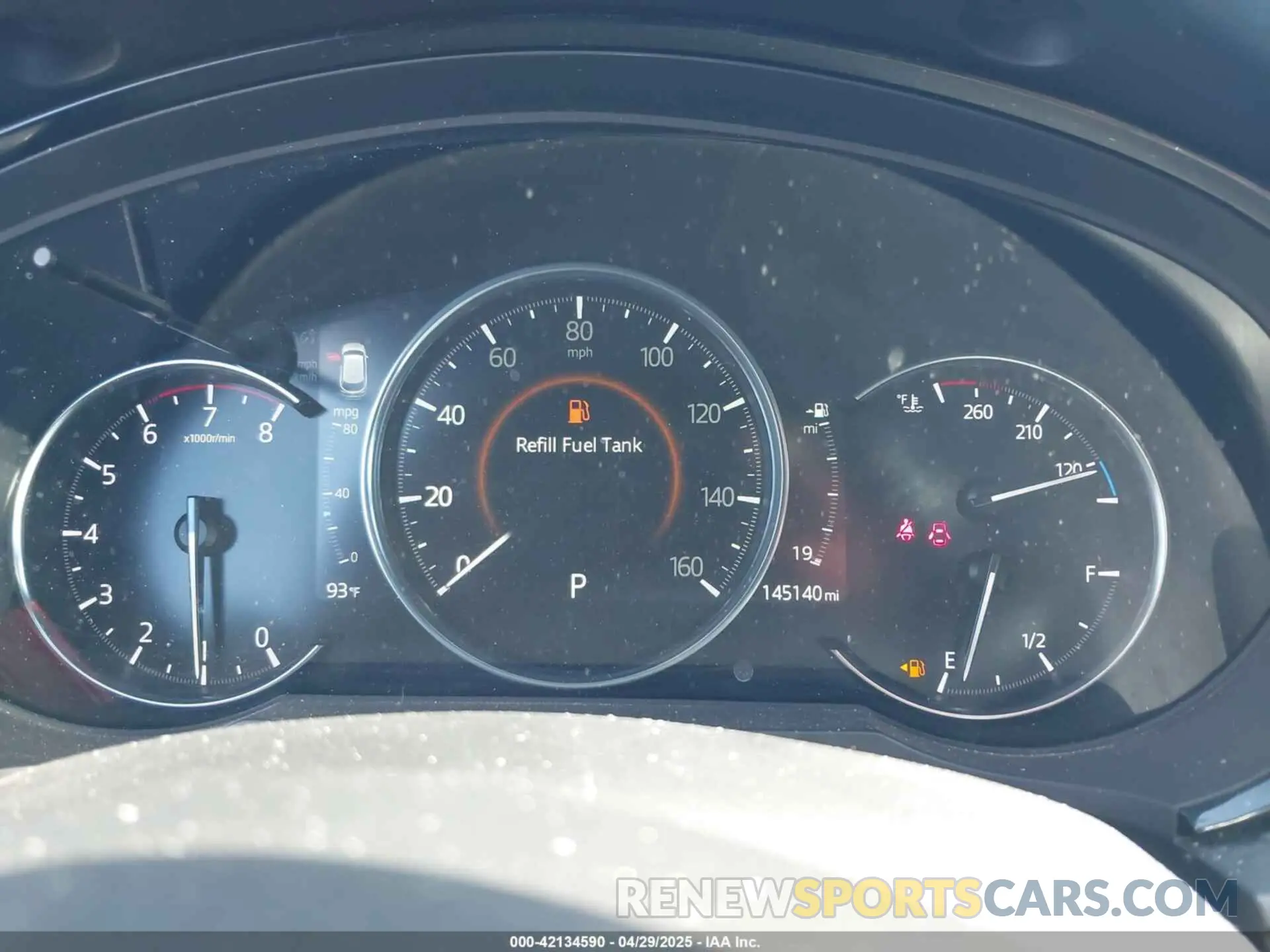 7 fotografías del automóvil dañado JM3TCBDY8L0423632 MAZDA CX-9 2020