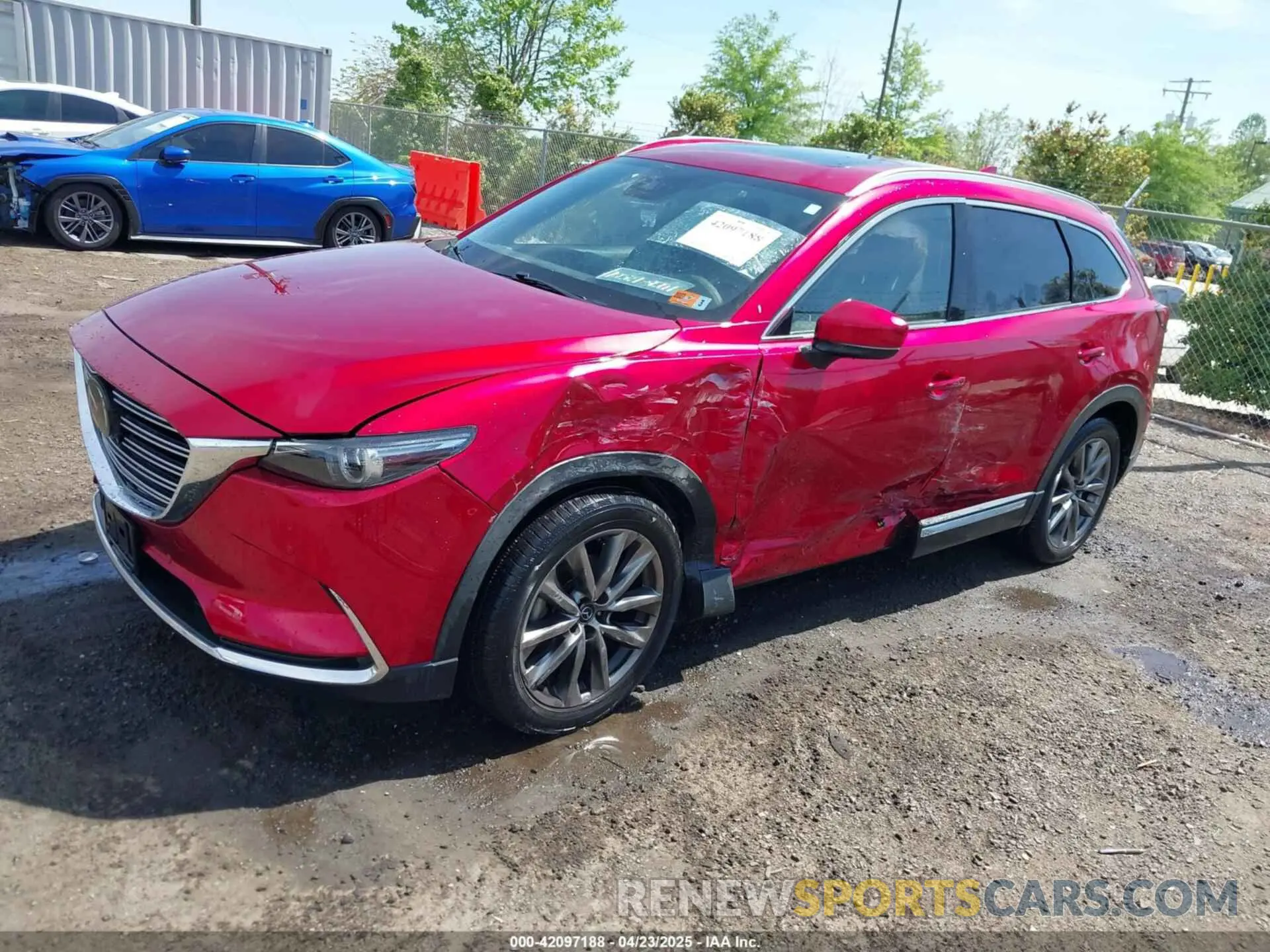 14 fotografías del automóvil dañado JM3TCBEY4L0413789 MAZDA CX-9 2020