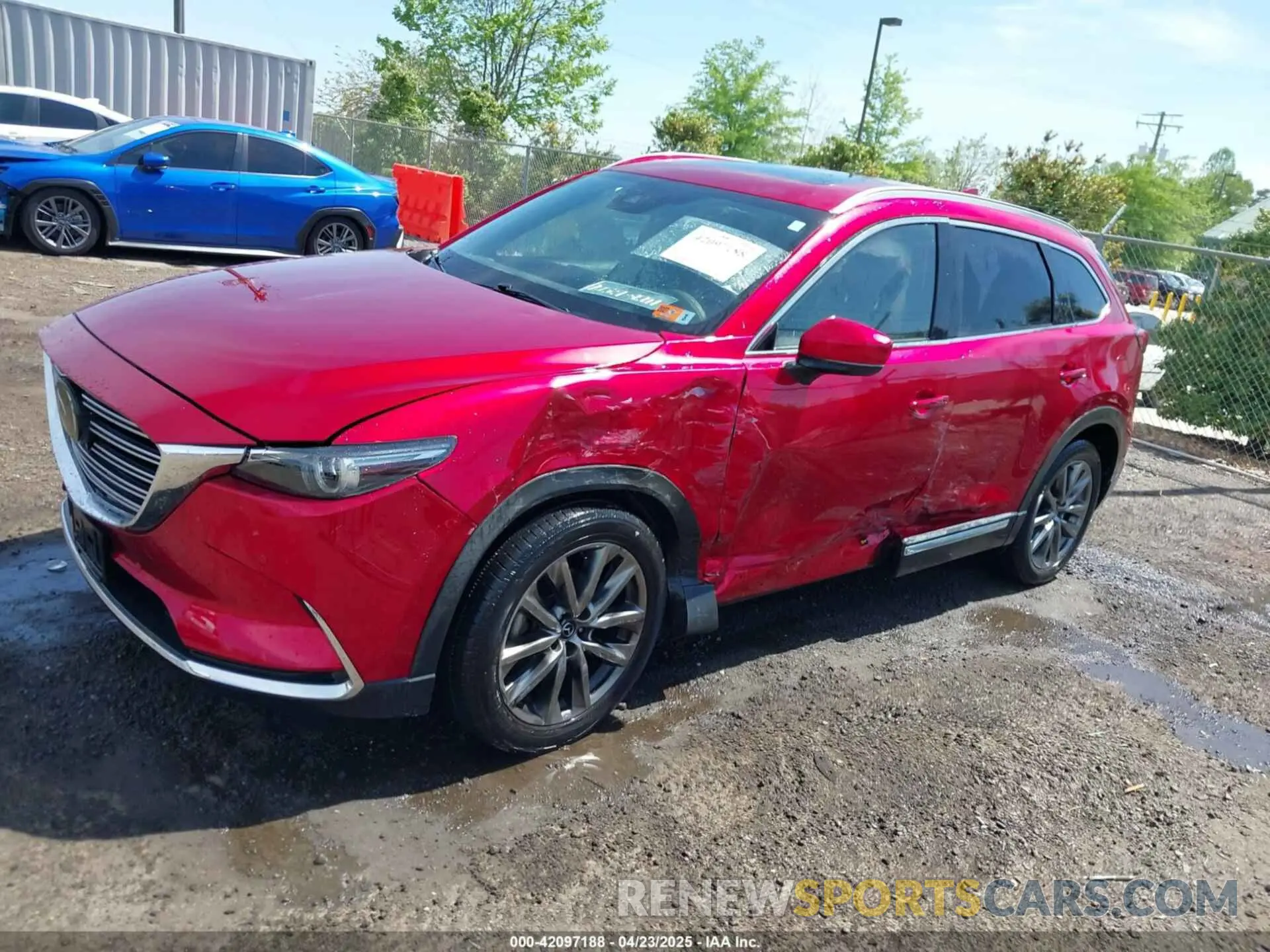 6 fotografías del automóvil dañado JM3TCBEY4L0413789 MAZDA CX-9 2020