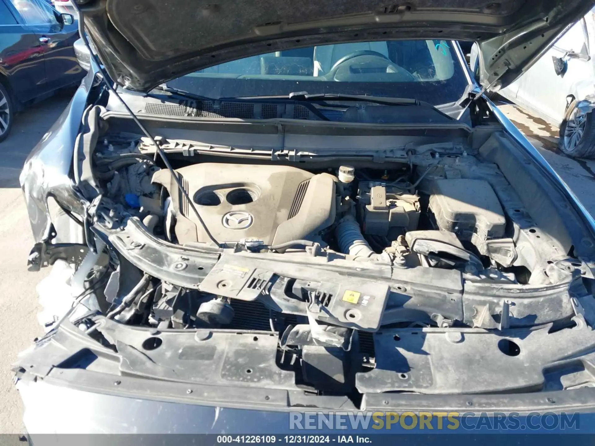 10 fotografías del automóvil dañado JM3TCBEYXL0410265 MAZDA CX-9 2020