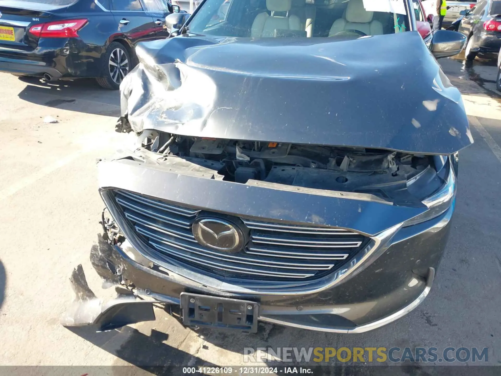 6 fotografías del automóvil dañado JM3TCBEYXL0410265 MAZDA CX-9 2020