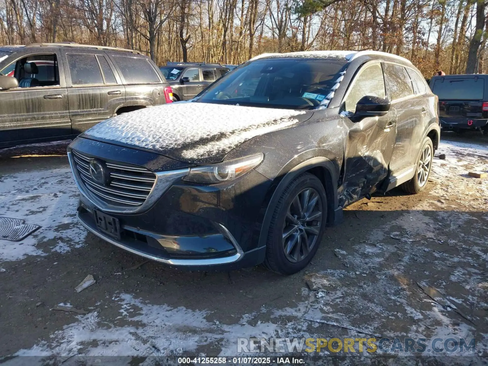 2 fotografías del automóvil dañado JM3TCBEYXL0424537 MAZDA CX-9 2020