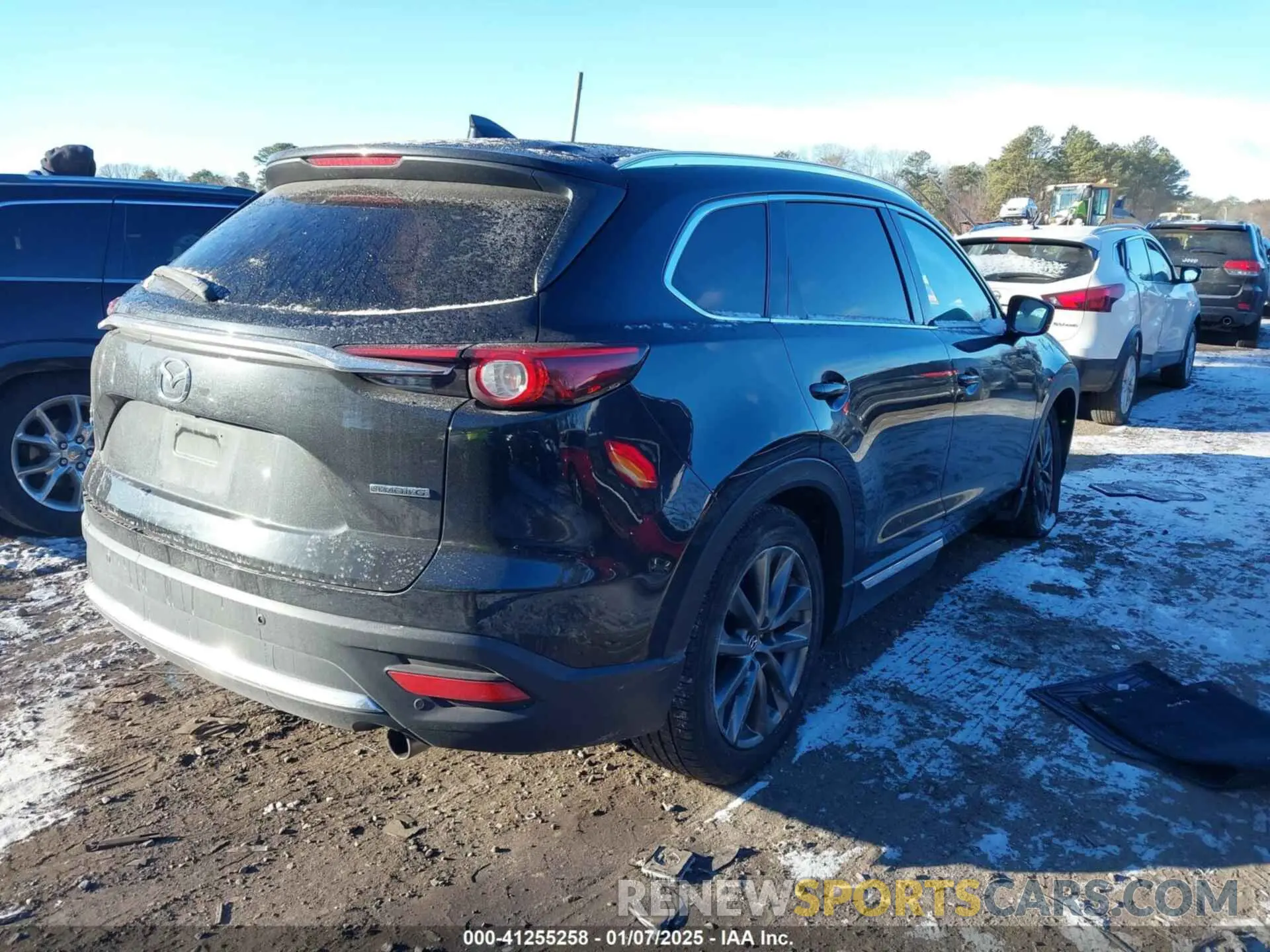 4 fotografías del automóvil dañado JM3TCBEYXL0424537 MAZDA CX-9 2020